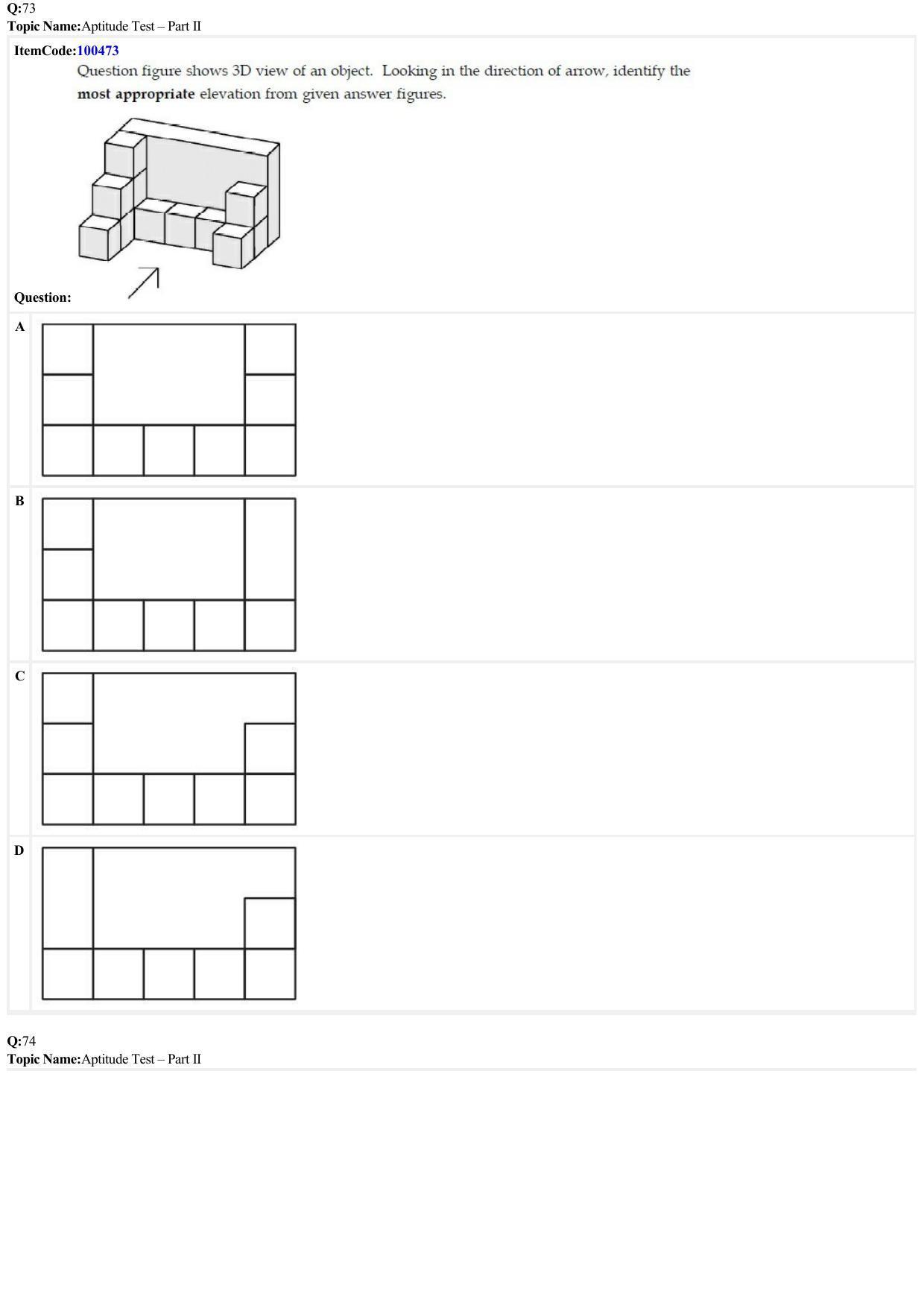 JEE Mains 2022: B Arch & B Planning English (Shift 1) 23-06-2022 Question Paper - Page 30