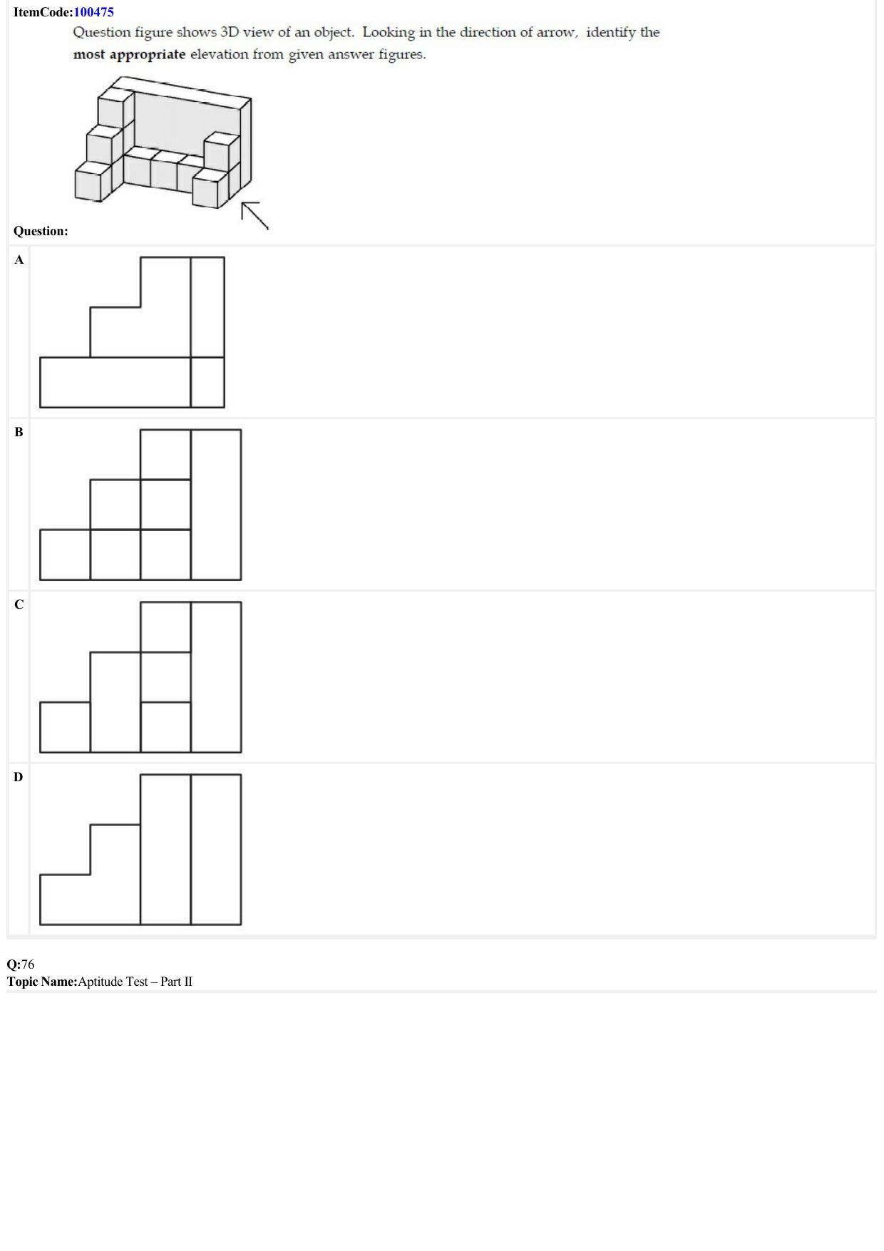 JEE Mains 2022: B Arch & B Planning English (Shift 1) 23-06-2022 Question Paper - Page 32