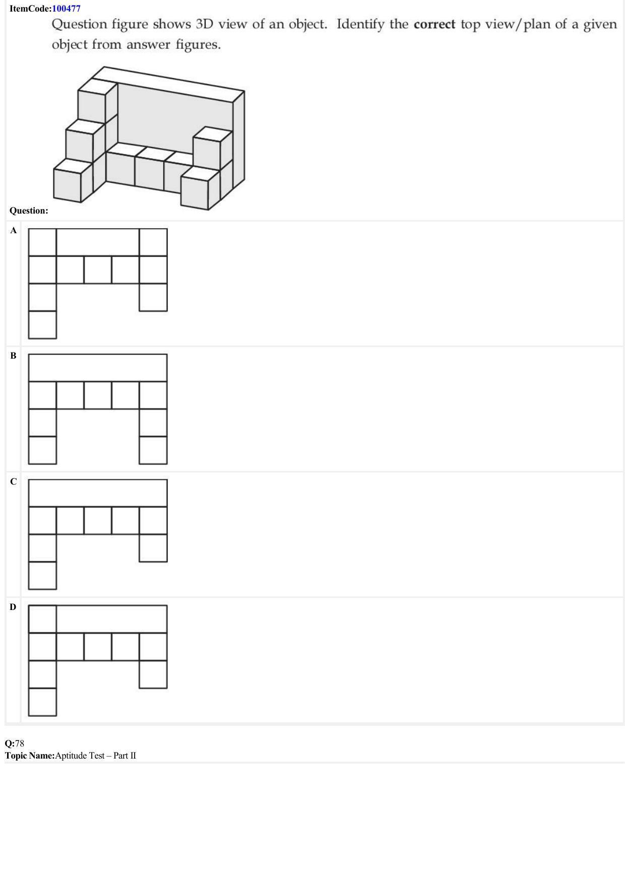 JEE Mains 2022: B Arch & B Planning English (Shift 1) 23-06-2022 Question Paper - Page 34