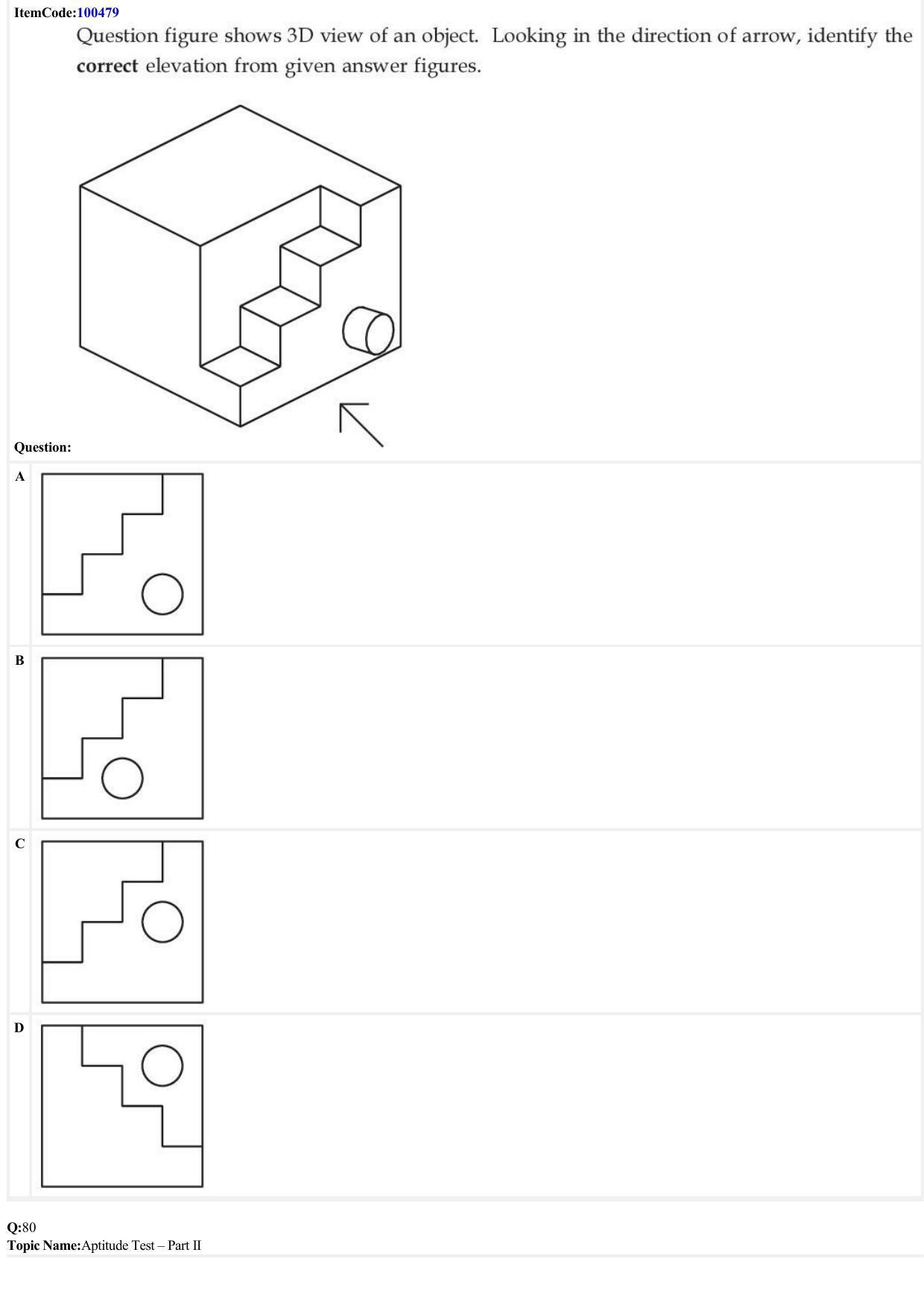 JEE Mains 2022: B Arch & B Planning English (Shift 1) 23-06-2022 Question Paper - Page 36