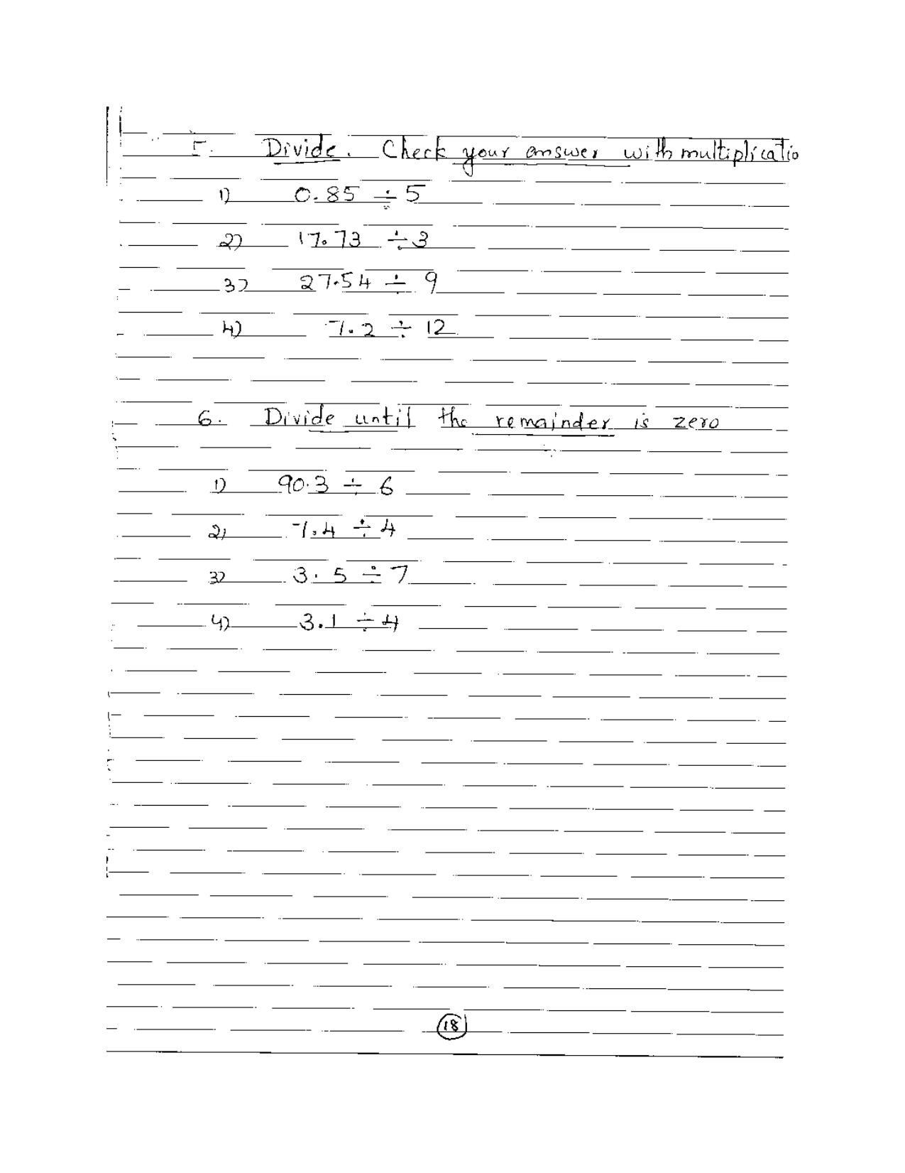 Worksheet for Class 5 Maths Geometry basics Assignment - Page 3