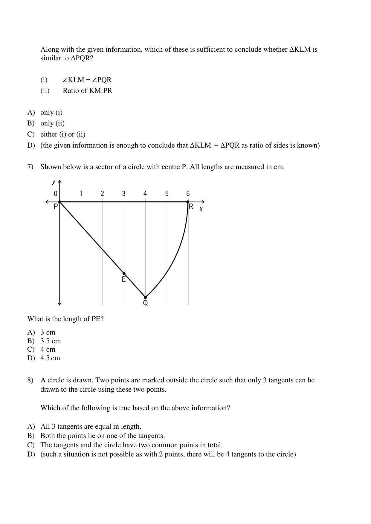 CBSE Class 10 Mathematics Practice Questions 2022-23 - Page 4