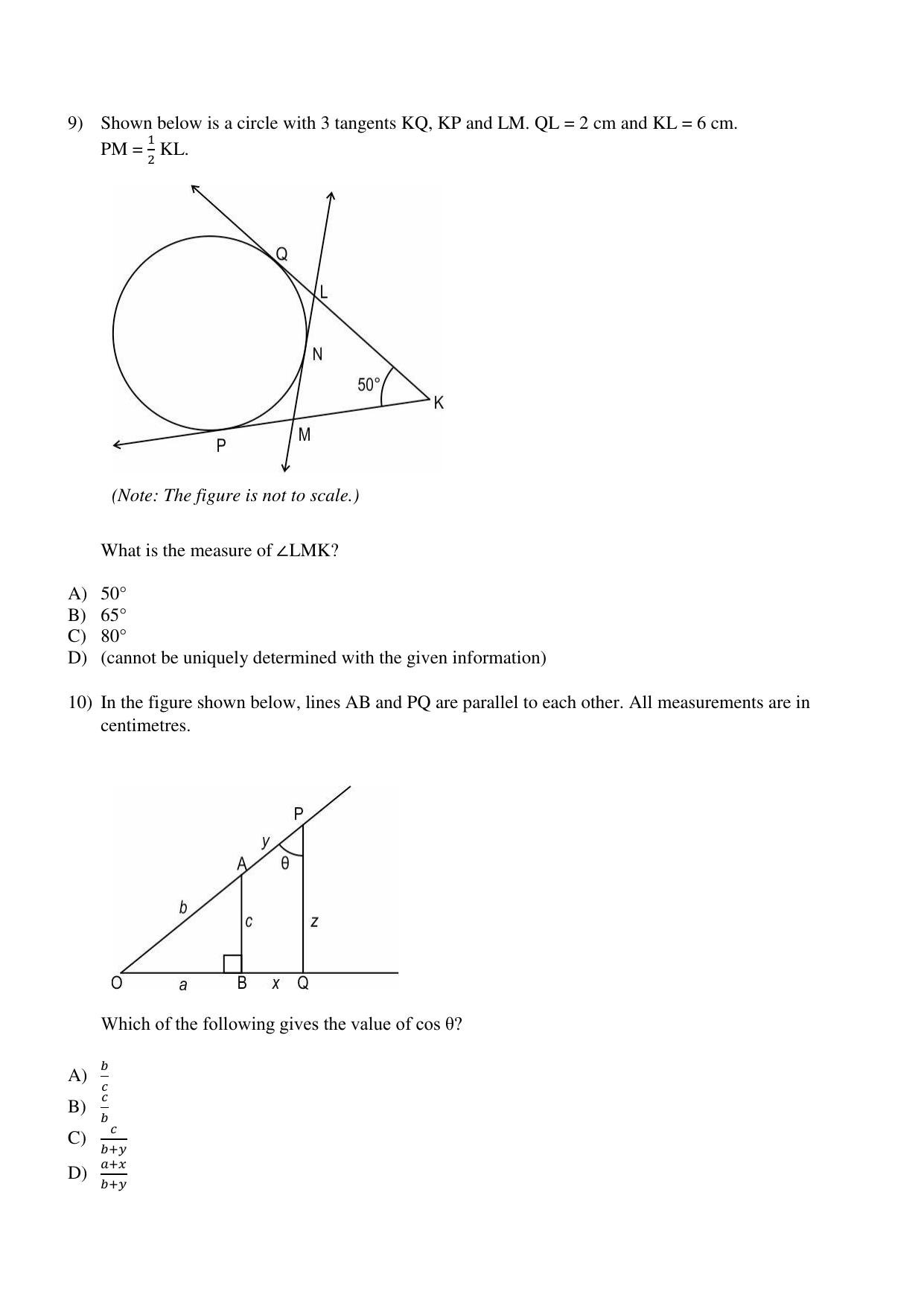 CBSE Class 10 Mathematics Practice Questions 2022-23 - Page 5