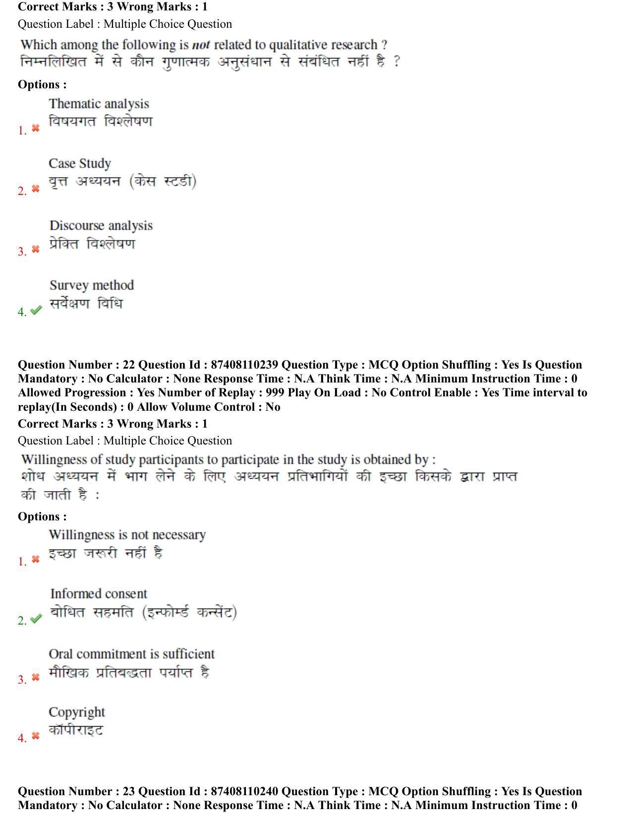BHU RET M.Phil in Subaltern Studies 2021 Question Pape - Page 13