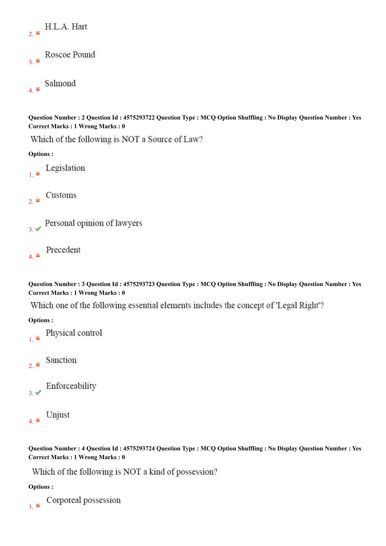AP PGLCET 2025 Answer Key - Page 2