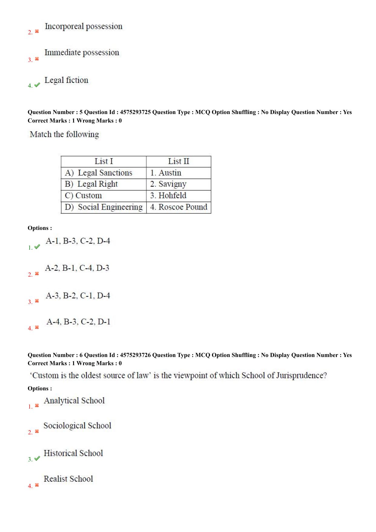 AP PGLCET 2025 Answer Key - Page 3