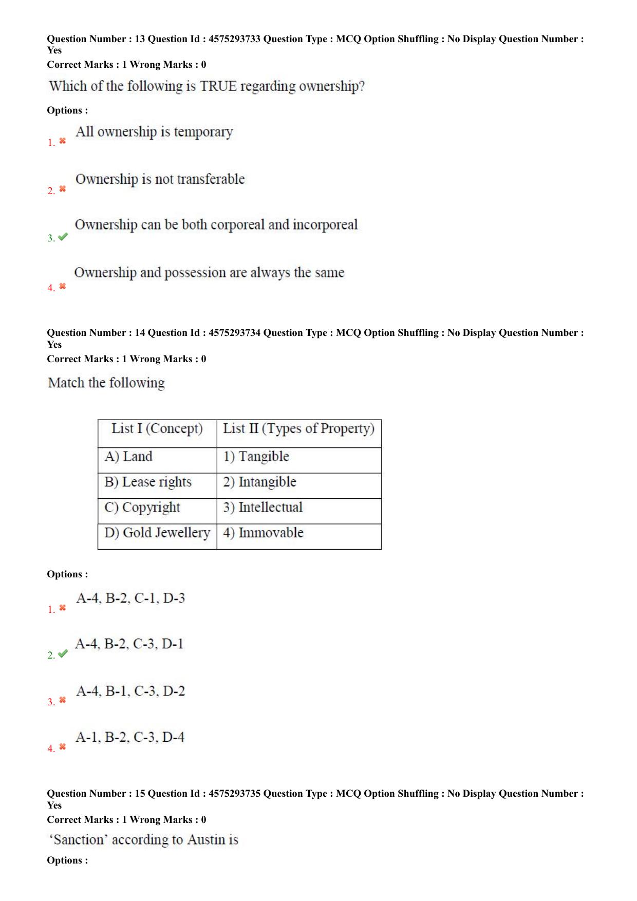 AP PGLCET 2025 Answer Key - Page 6
