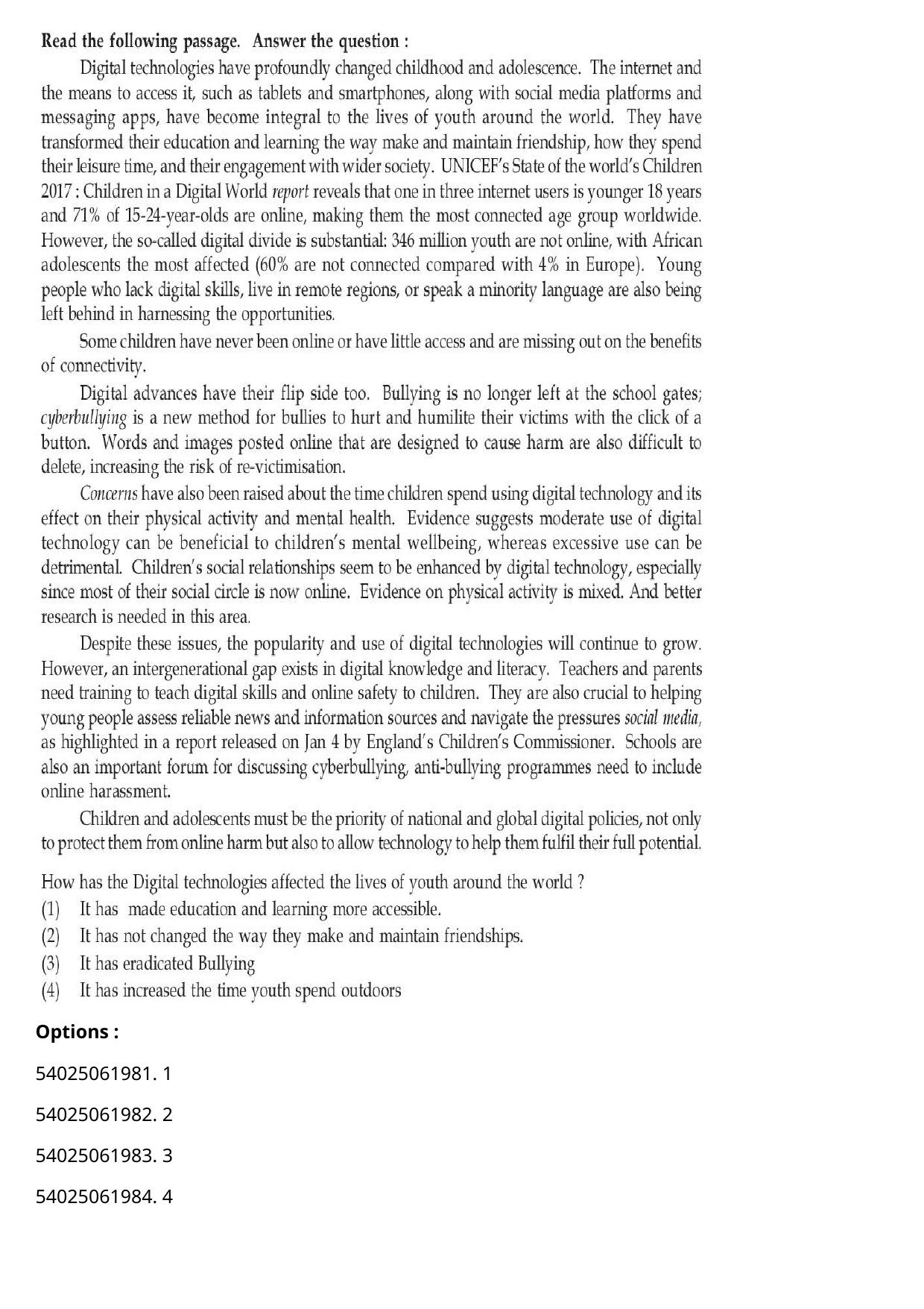 CUET 2023 English-Urdu Shift 2 Question Papers - Page 13