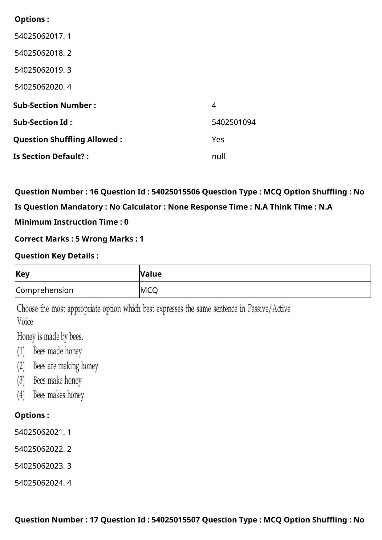 CUET 2023 English-Urdu Shift 2 Question Papers - Page 30