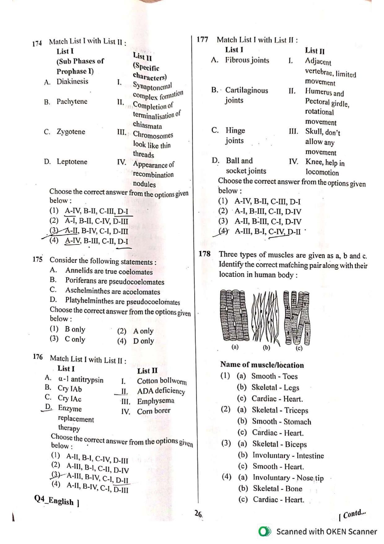 NEET UG 2024 Question Paper - Page 26
