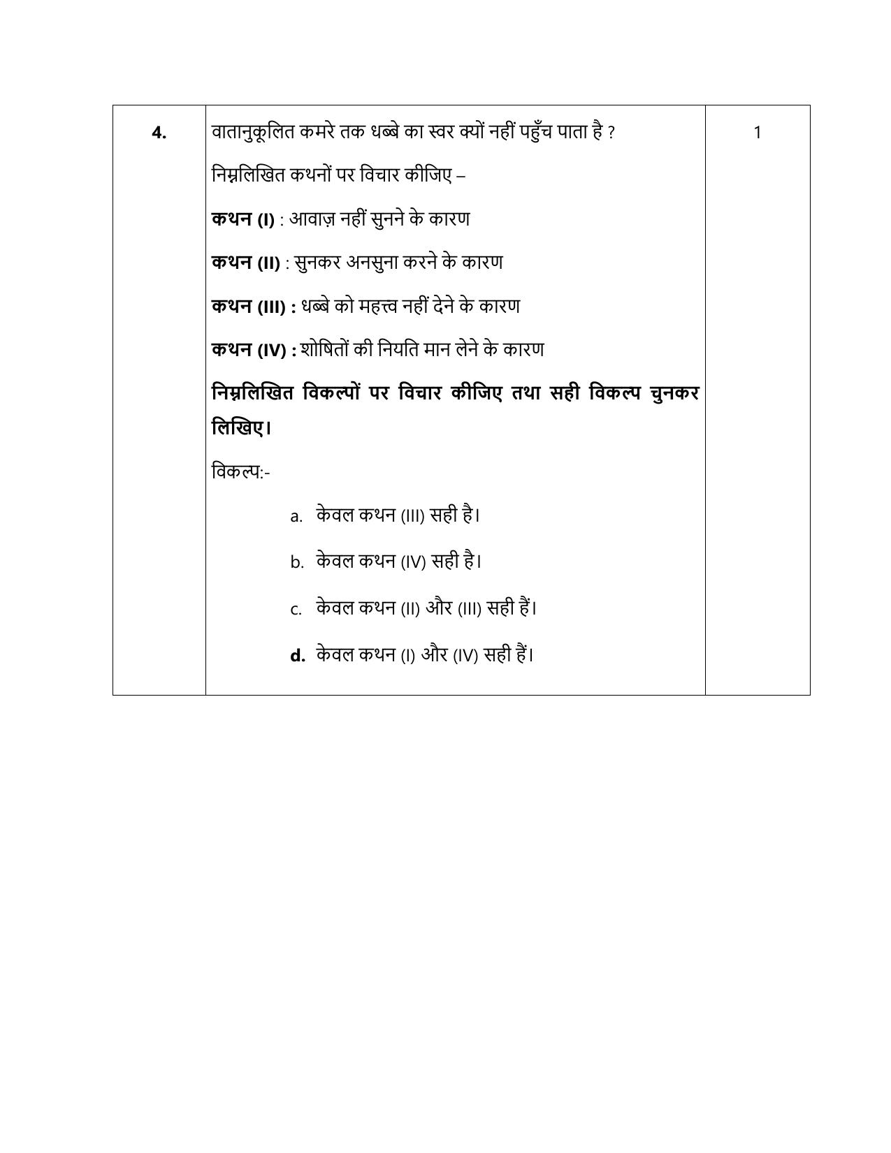 CBSE Class 12 Hindi (Elective) SET 1 Practice Questions 2023-24  - Page 10