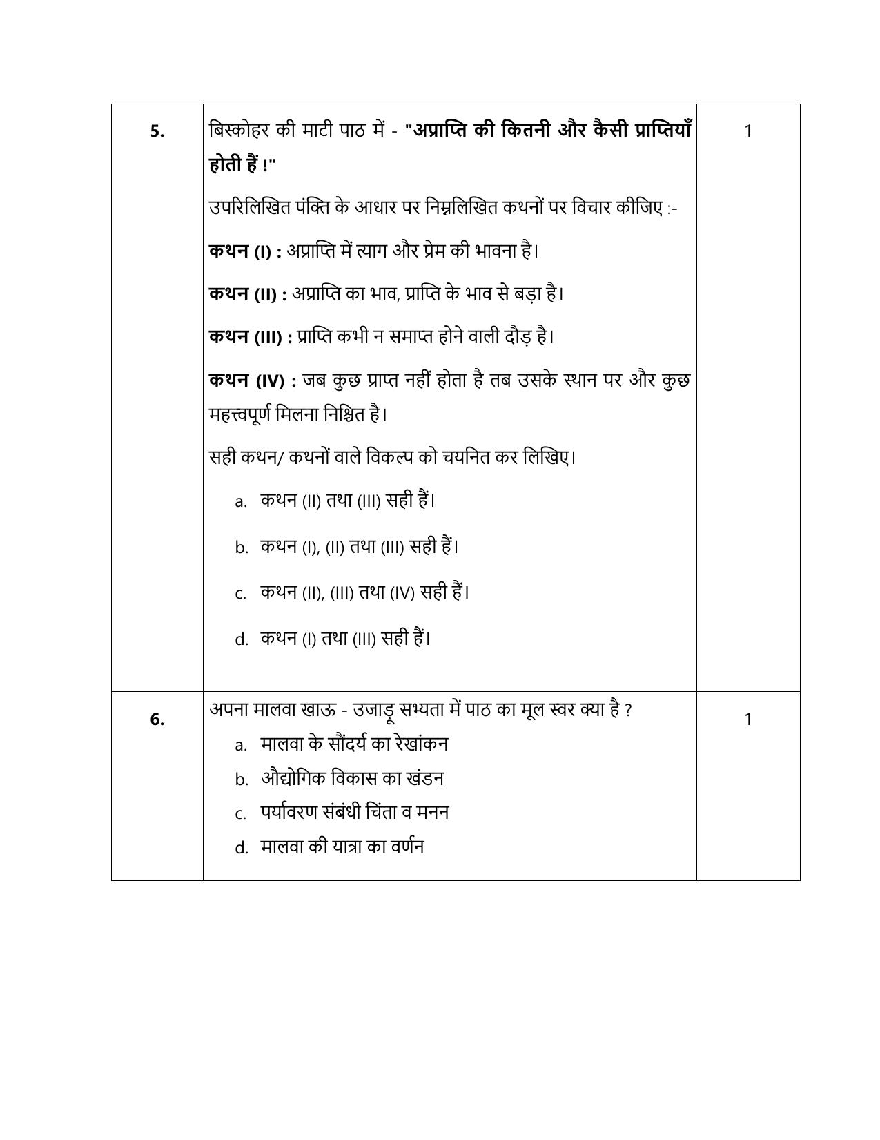 CBSE Class 12 Hindi (Elective) SET 1 Practice Questions 2023-24  - Page 21
