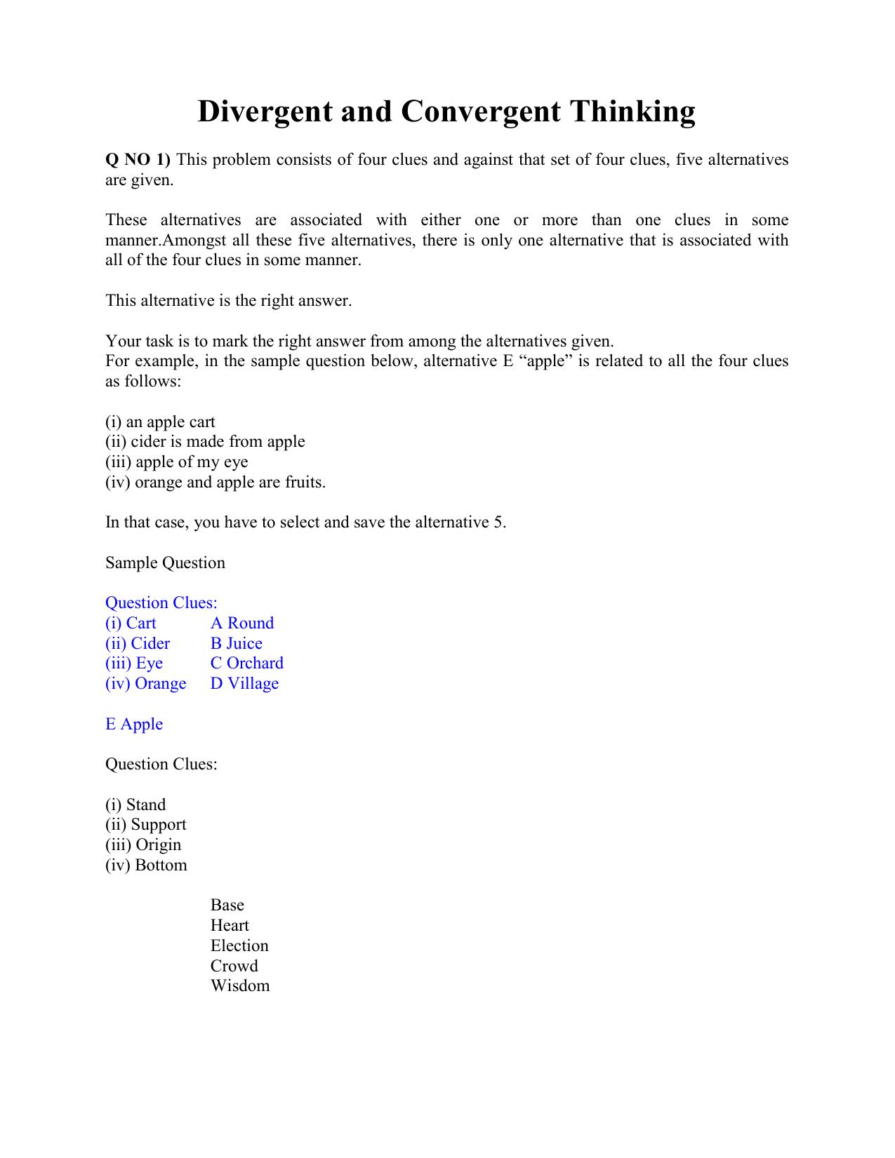 MICAT Sample Questions 1 - Page 6