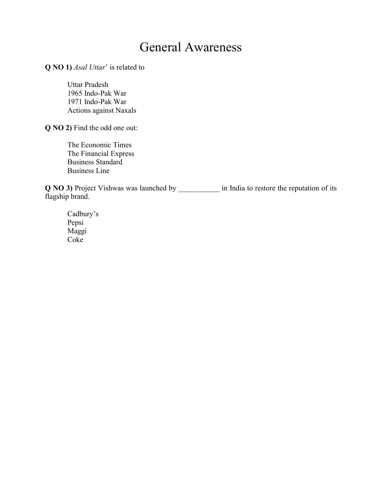 MICAT Sample Questions 1 - Page 9