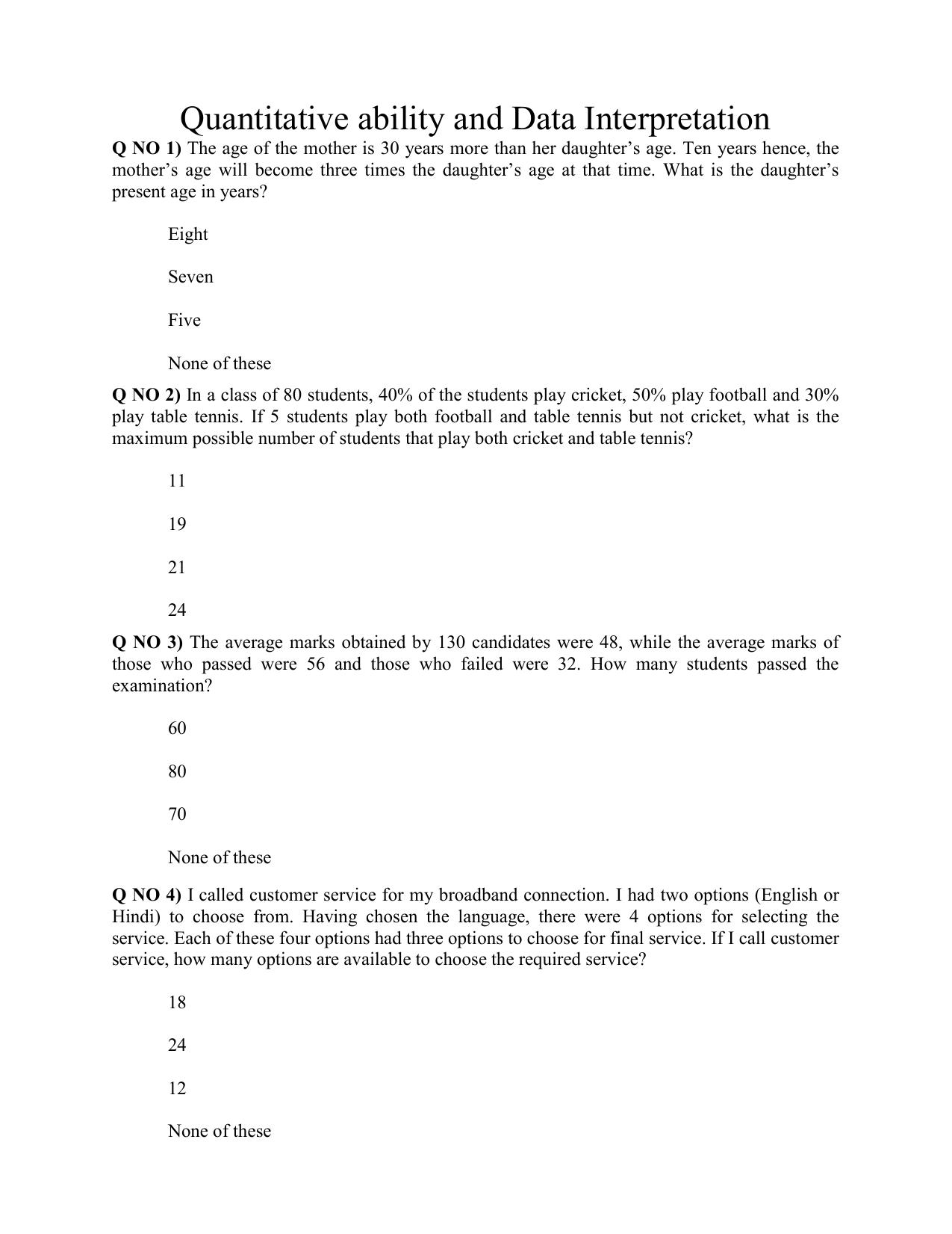 MICAT Sample Questions 1 - Page 12