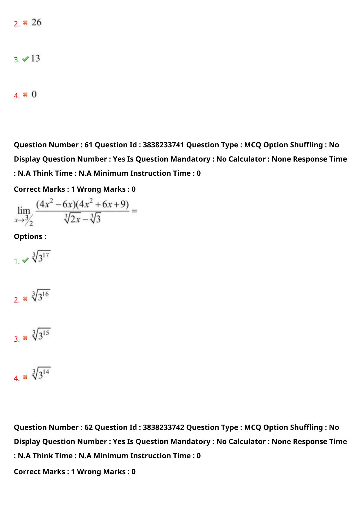 TS EAPCET 2024 Question Paper Engineering 11 May Shift 1 (English & Urdu) With Preliminary Key - Page 45