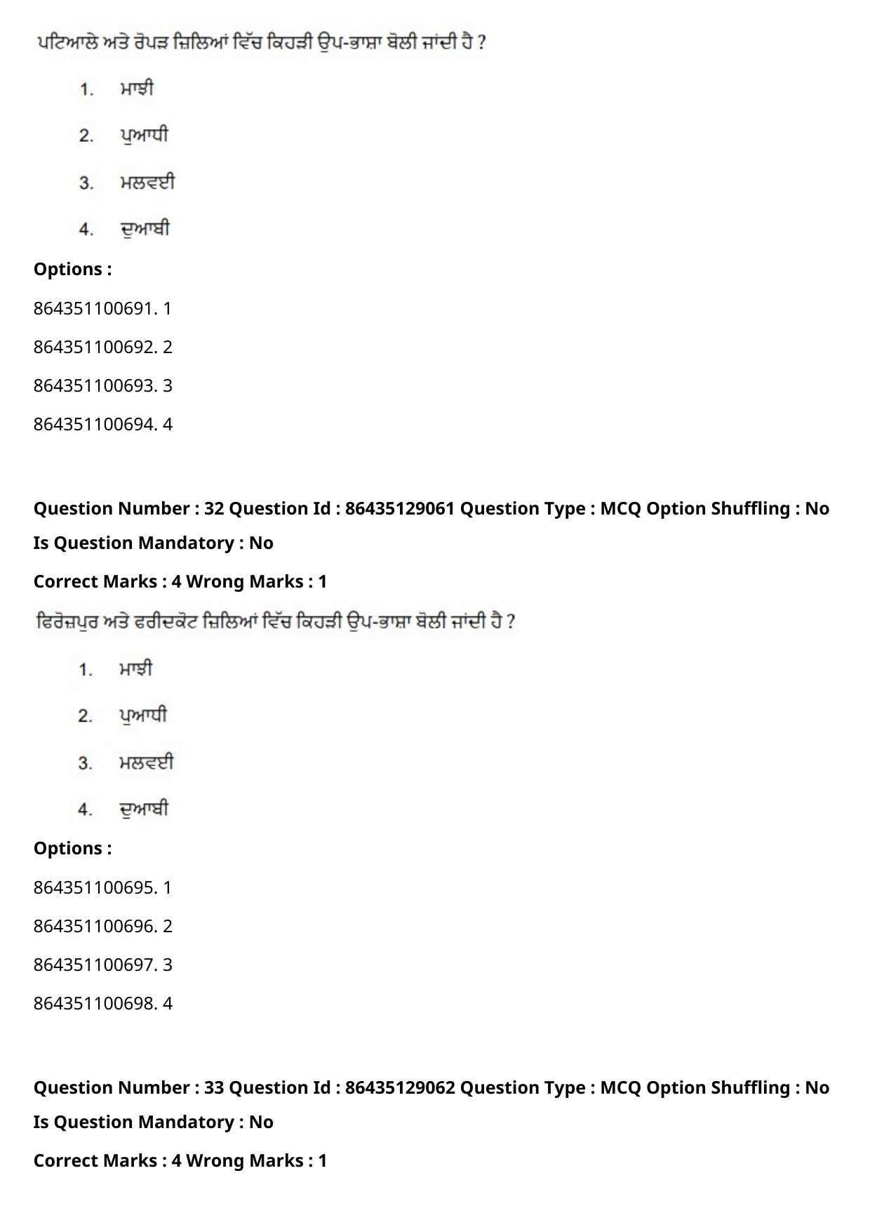 CUET PG 2021 PGQP08 Question Paper - Page 18