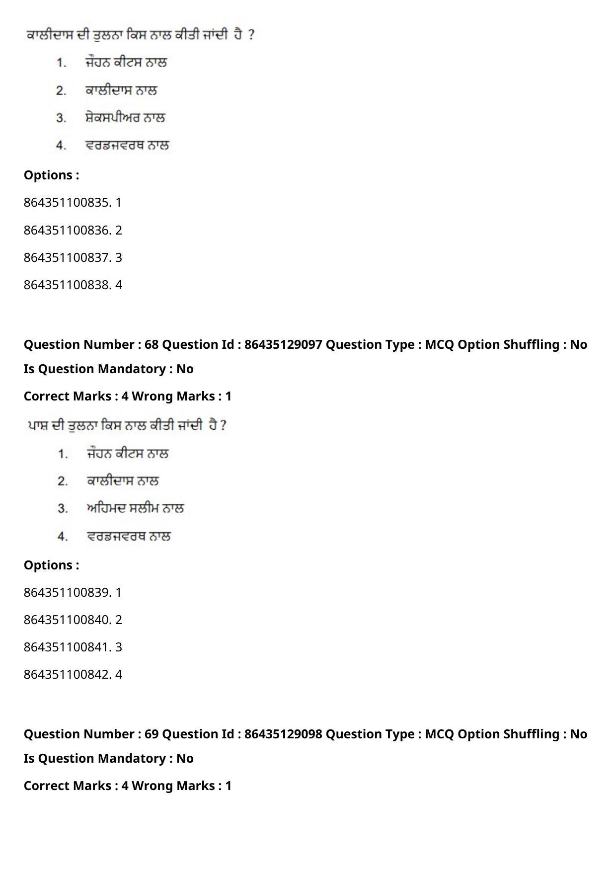 CUET PG 2021 PGQP08 Question Paper - Page 36