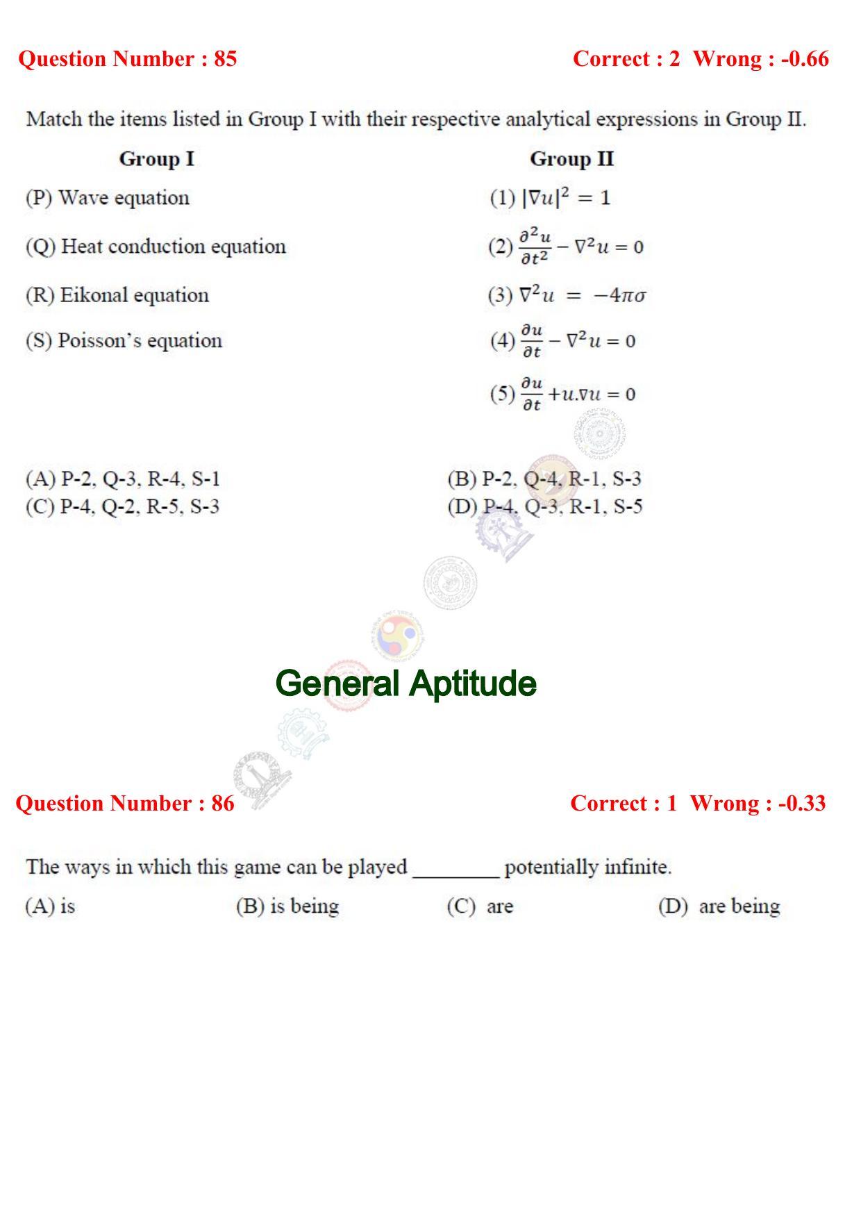 GATE 2017 Geology and Geophysics (GG) Question Paper with Answer Key - Page 26