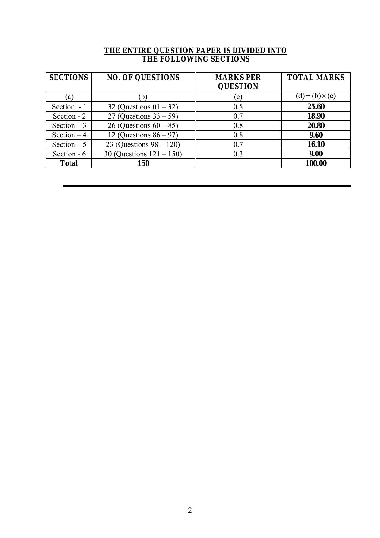 IIFT 2009 Question Paper - Page 2