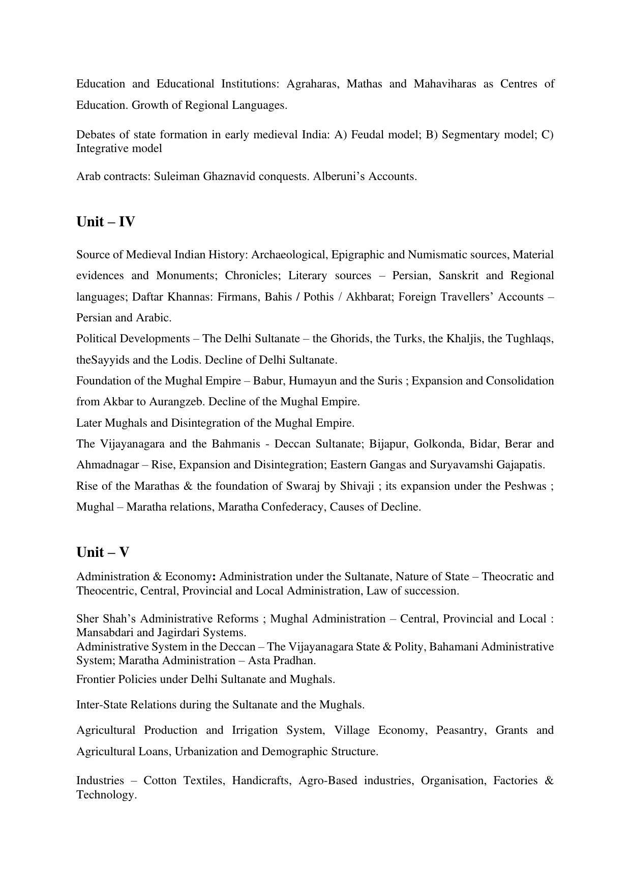 AP RCET History Syllabus - Page 4