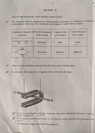 Kerala SSLC 2020 Physics (EM) Question Paper - Page 2