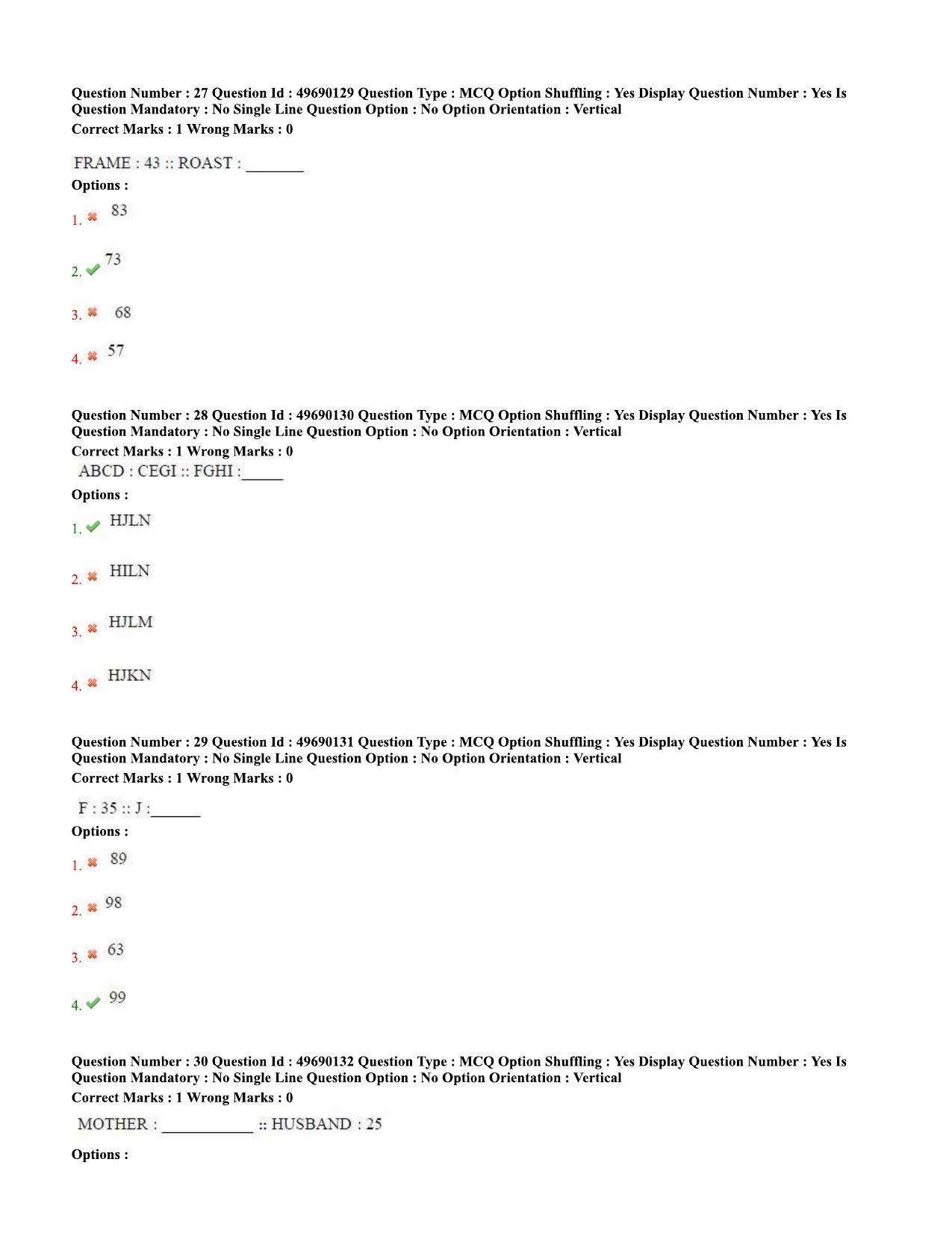 AP ICET 2020 - Shift 1 Question Paper With Preliminary Keys - Page 14