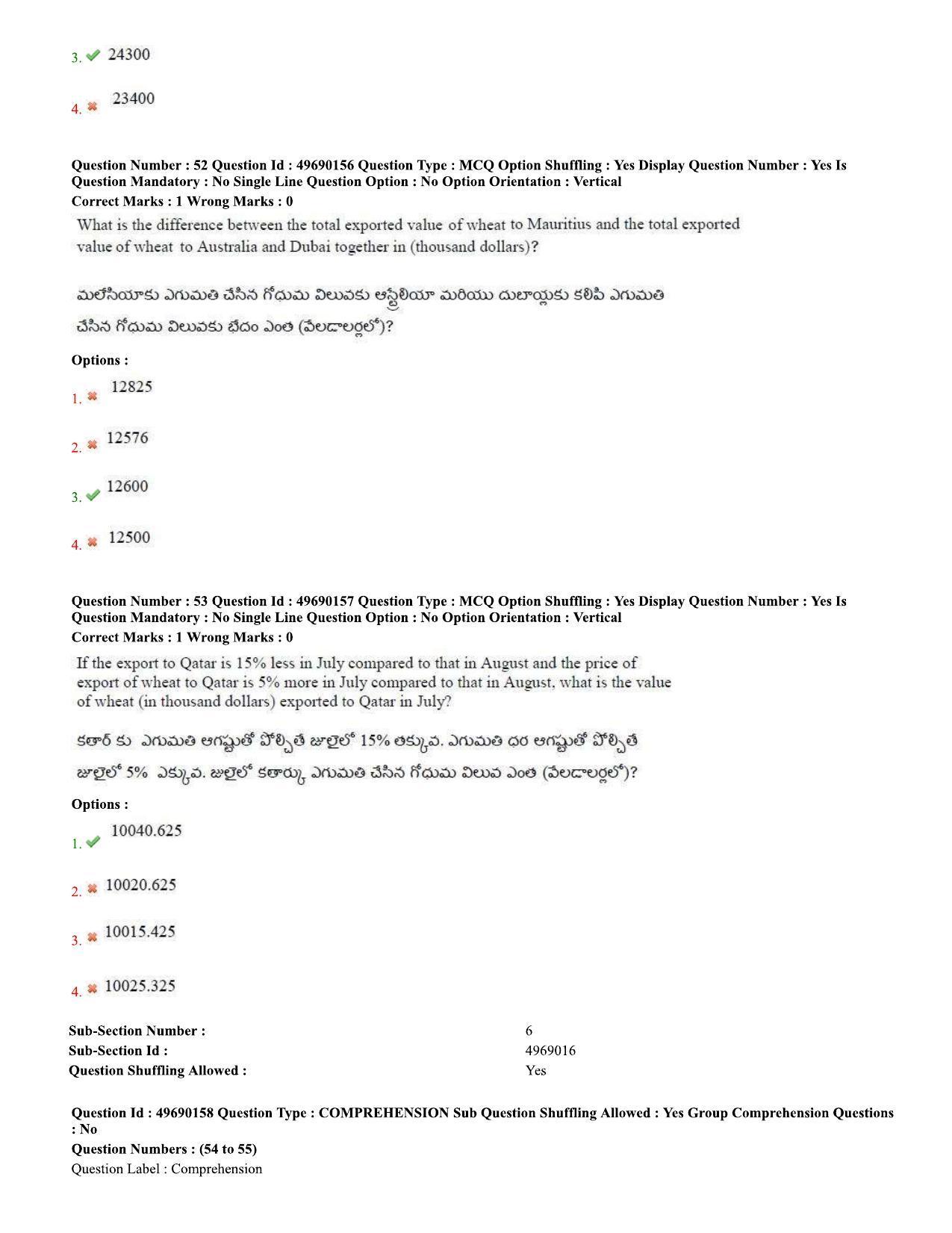 AP ICET 2020 - Shift 1 Question Paper With Preliminary Keys - Page 25
