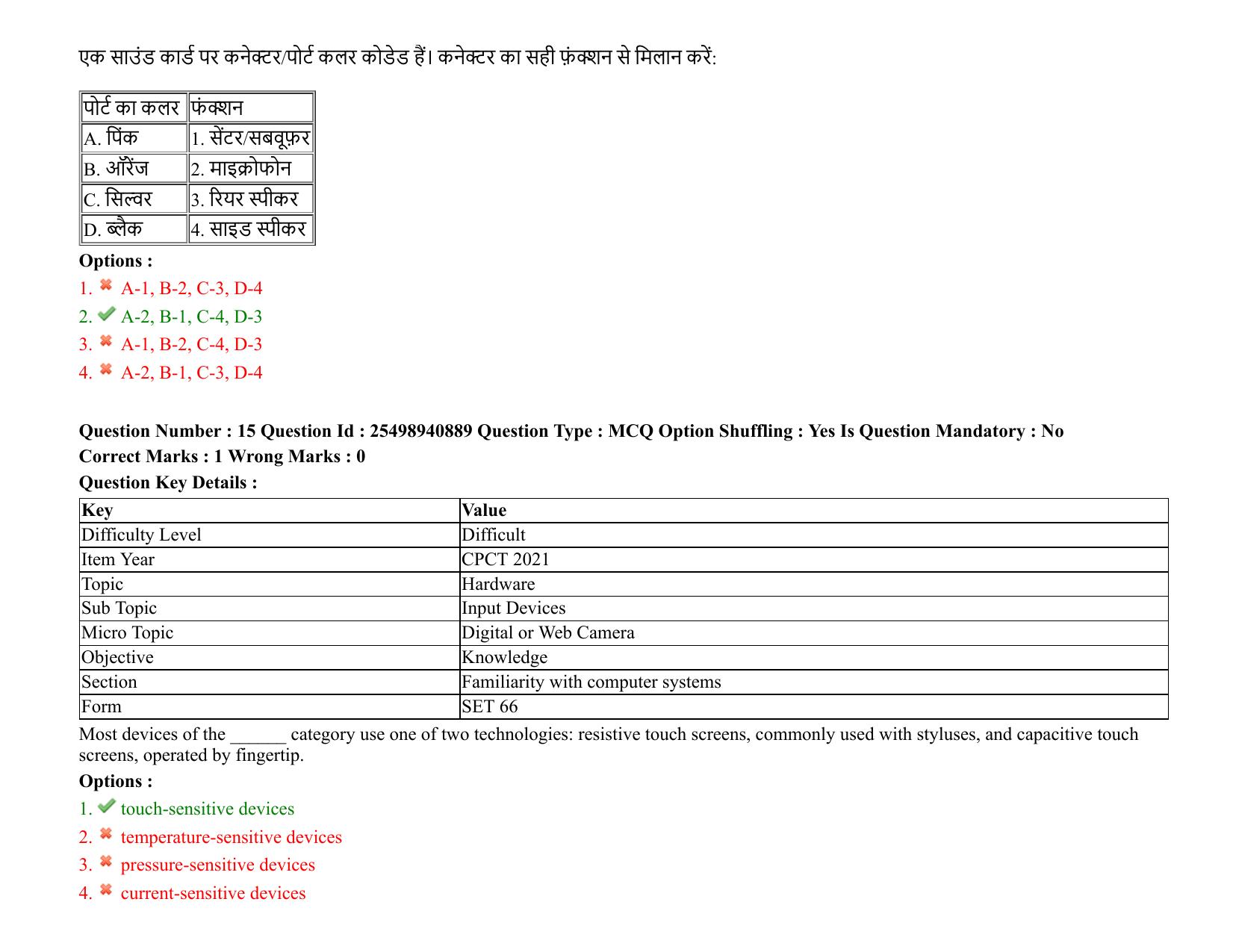 MP CPCT 07 August 2021 Question Paper English Shift 2 - Page 19
