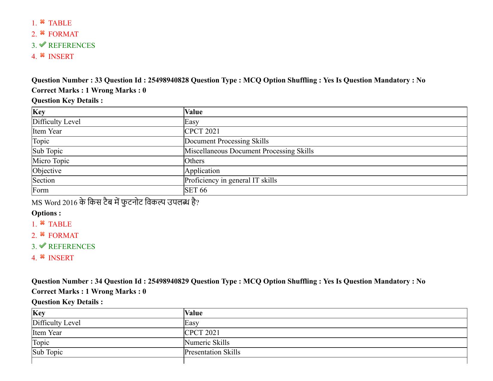 MP CPCT 07 August 2021 Question Paper English Shift 2 - Page 41