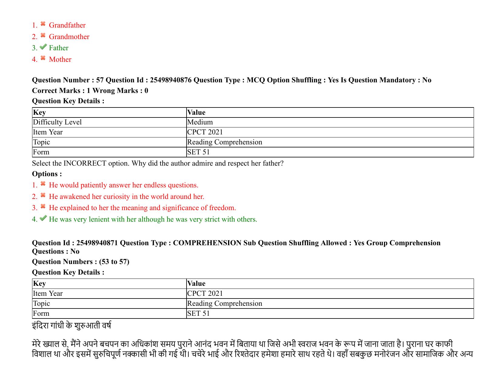 MP CPCT 07 August 2021 Question Paper English Shift 2 - Page 67