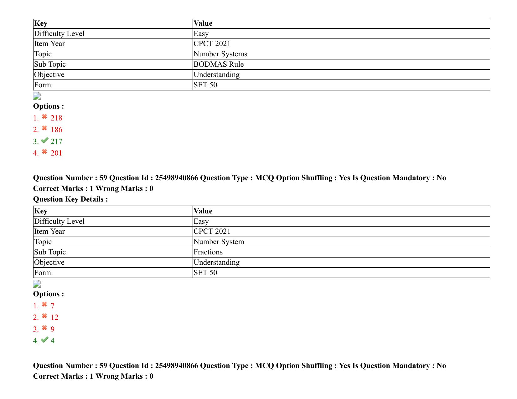 MP CPCT 07 August 2021 Question Paper English Shift 2 - Page 72