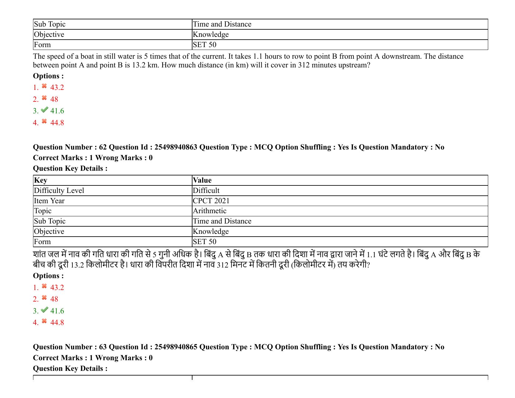 MP CPCT 07 August 2021 Question Paper English Shift 2 - Page 76