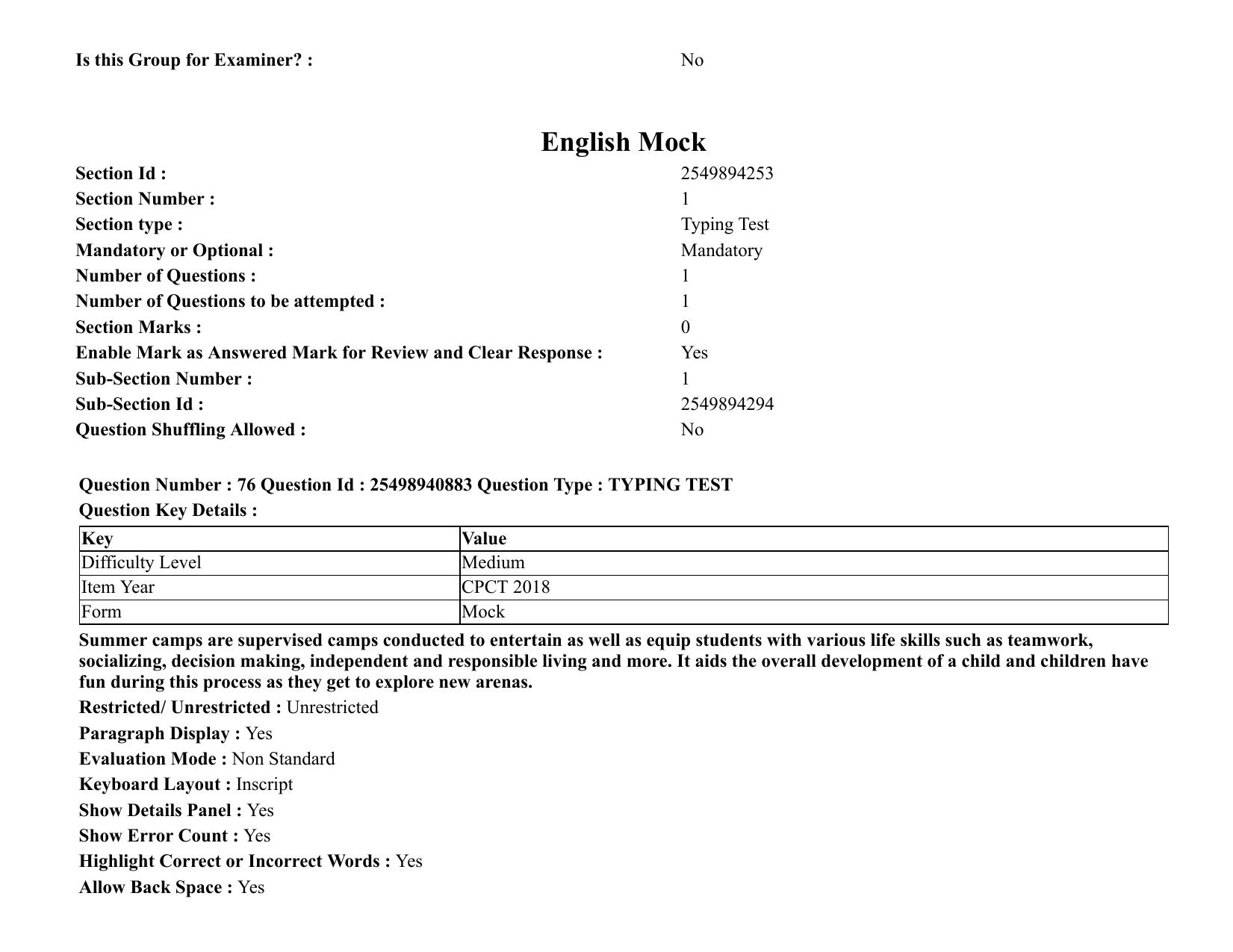 MP CPCT 07 August 2021 Question Paper English Shift 2 - Page 92