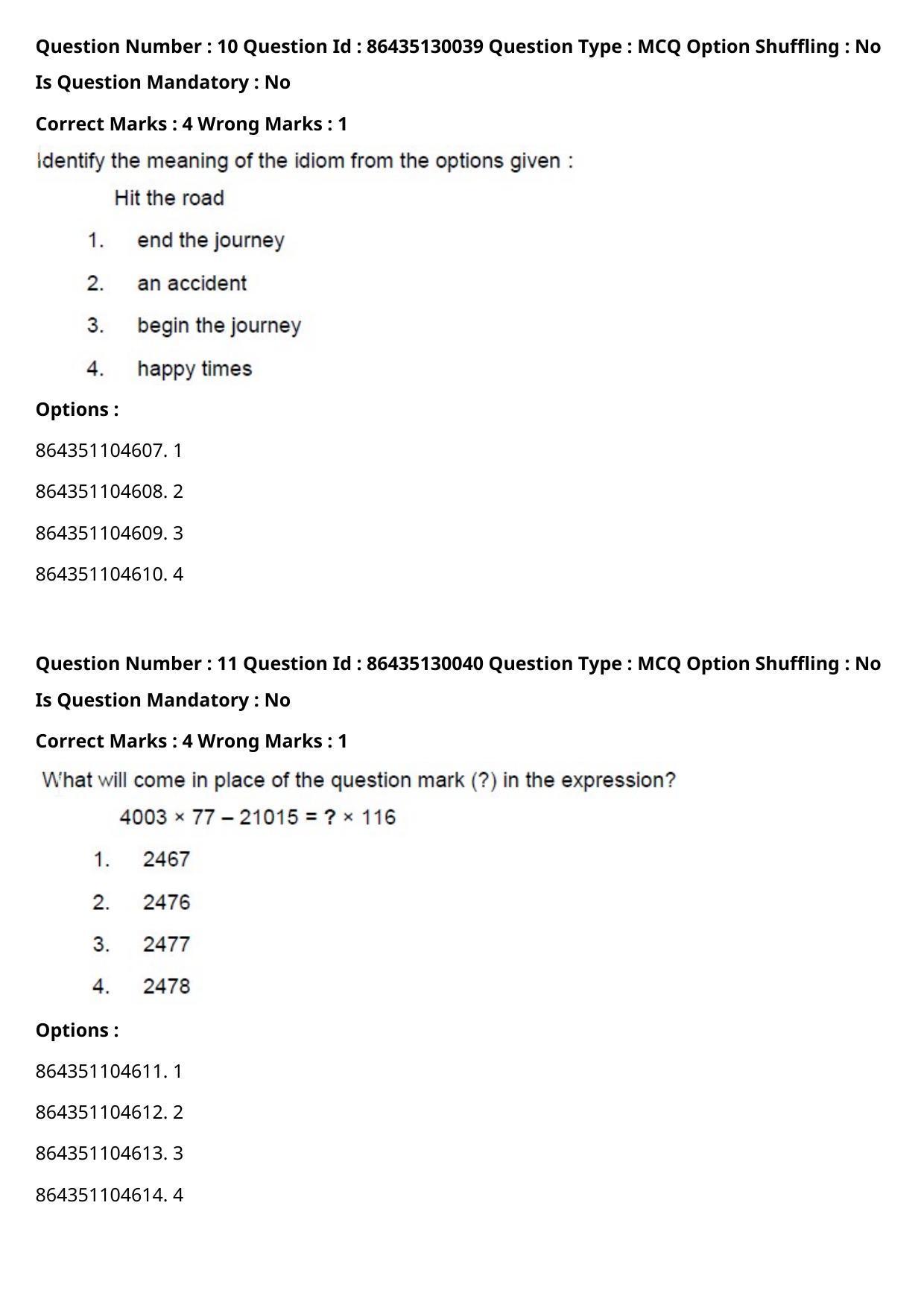 CUET PG 2021 PGQP34 Question Paper - Page 7