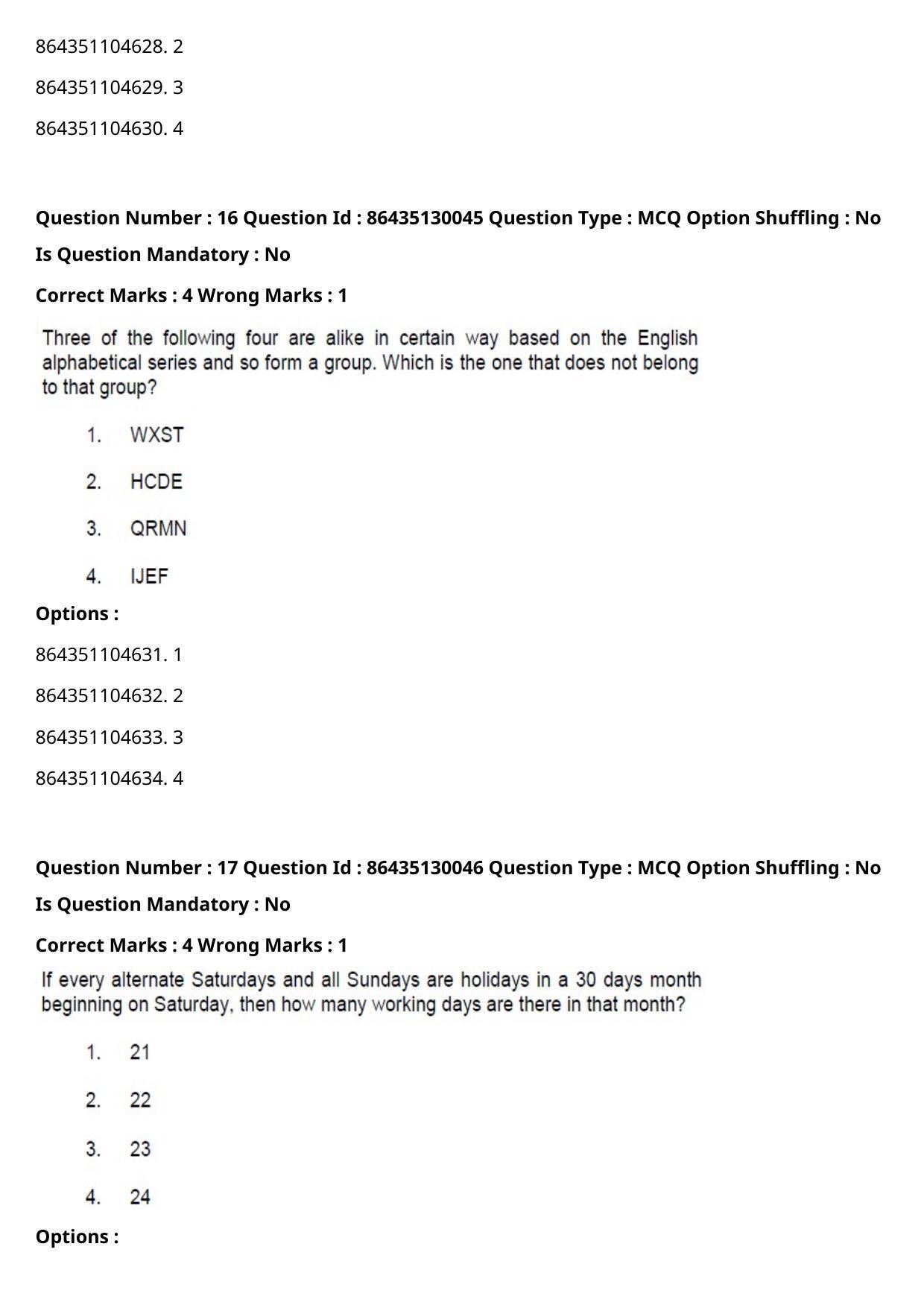CUET PG 2021 PGQP34 Question Paper - Page 10