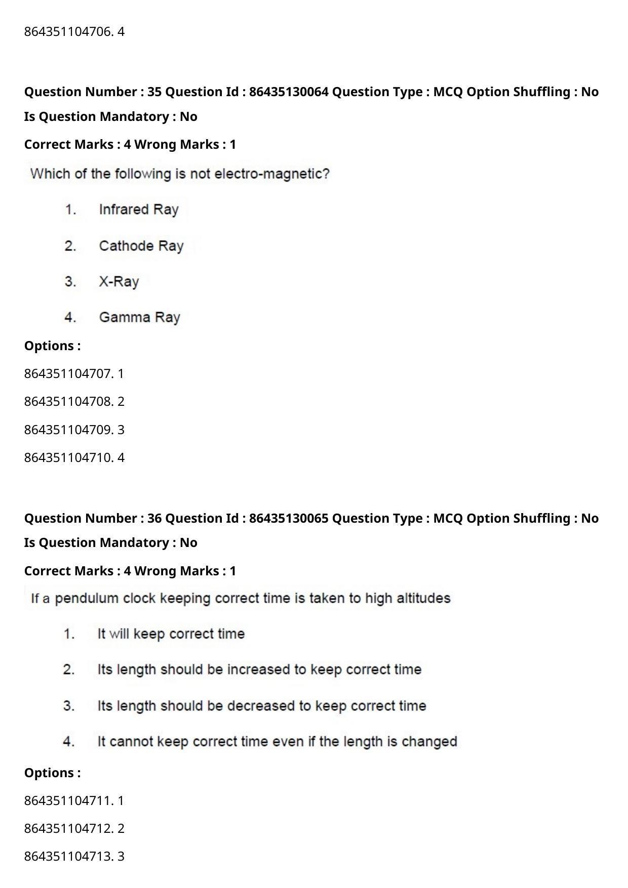 CUET PG 2021 PGQP34 Question Paper - Page 20