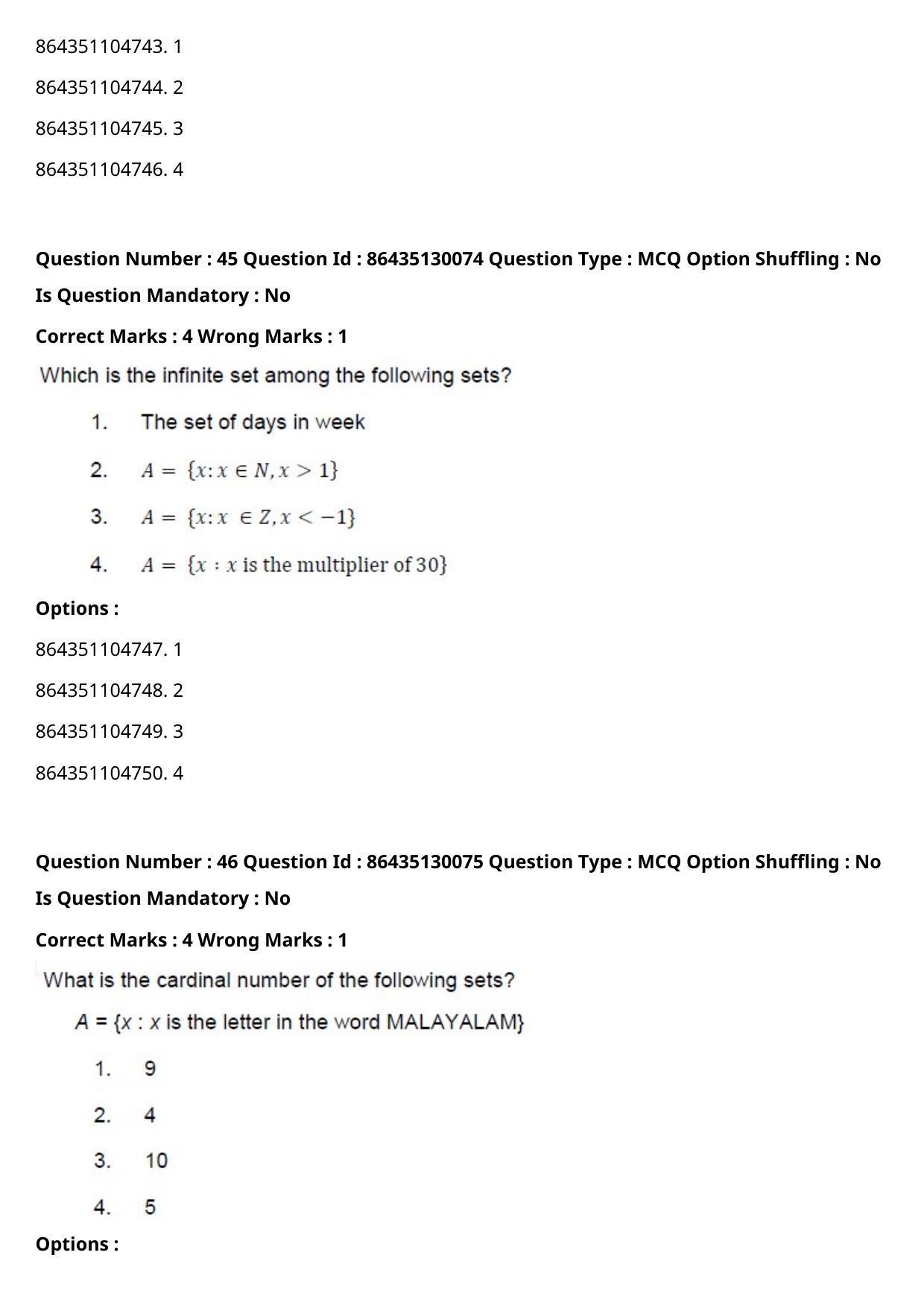 CUET PG 2021 PGQP34 Question Paper - Page 25