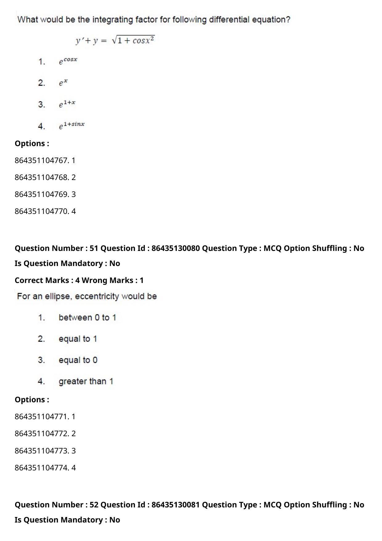 CUET PG 2021 PGQP34 Question Paper - Page 28