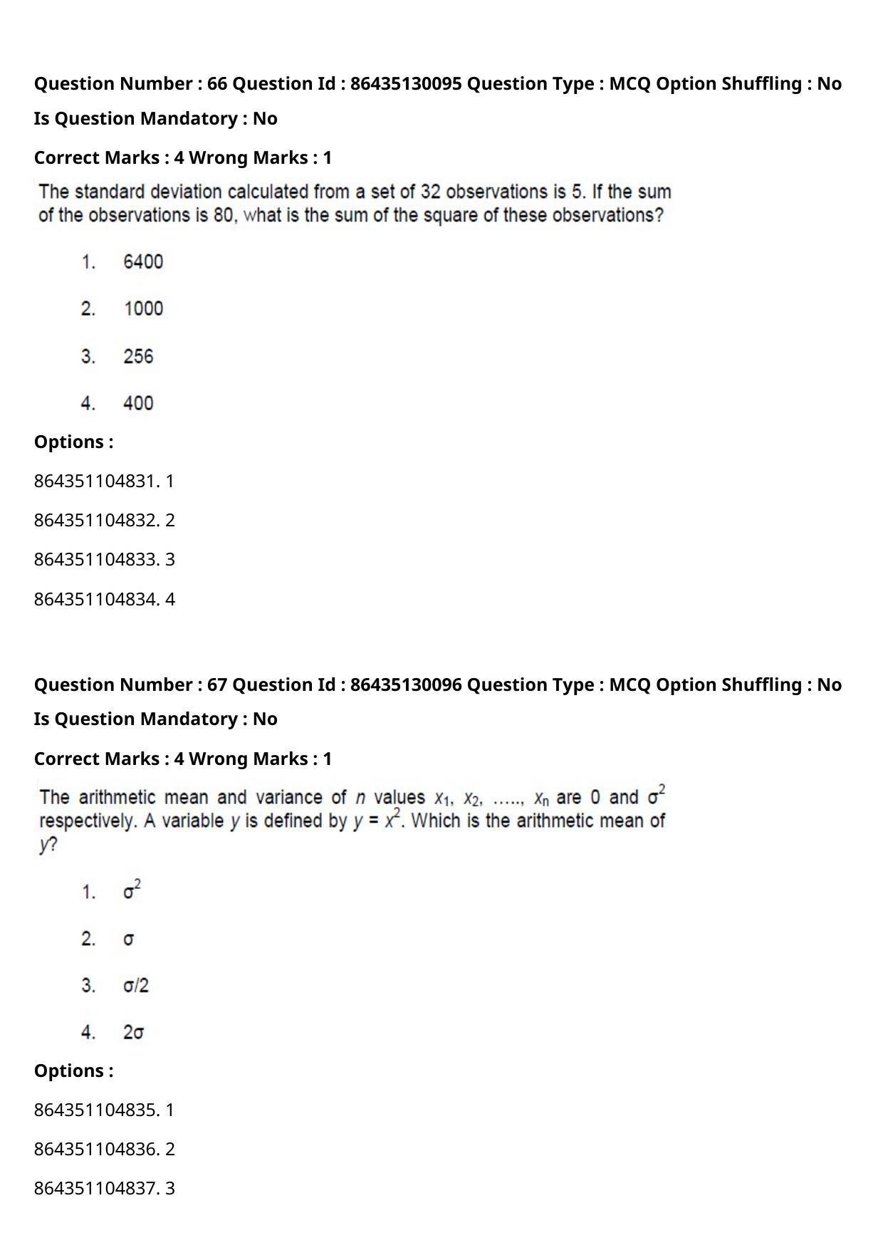 CUET PG 2021 PGQP34 Question Paper - Page 36
