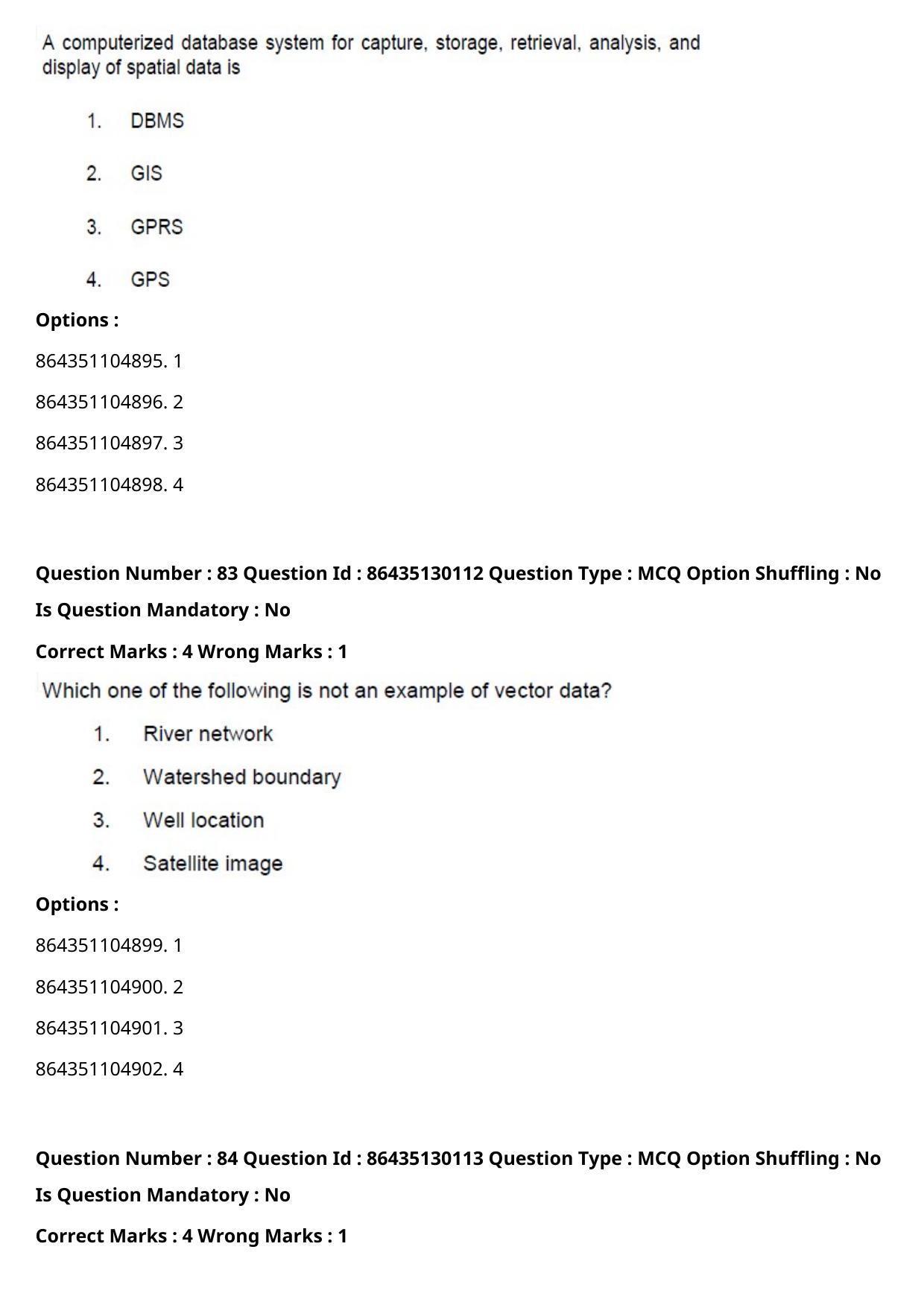 CUET PG 2021 PGQP34 Question Paper - Page 44