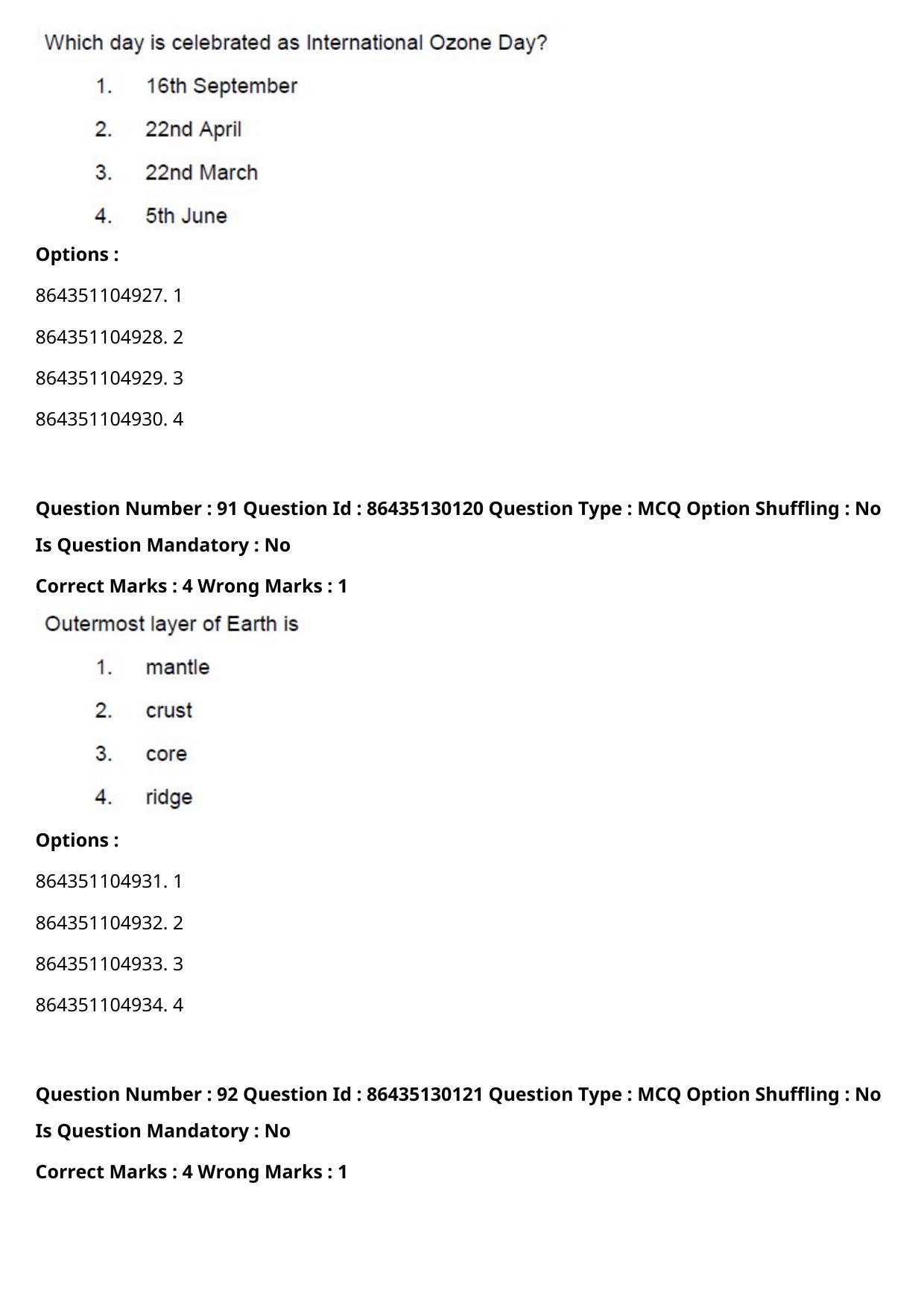 CUET PG 2021 PGQP34 Question Paper - Page 48