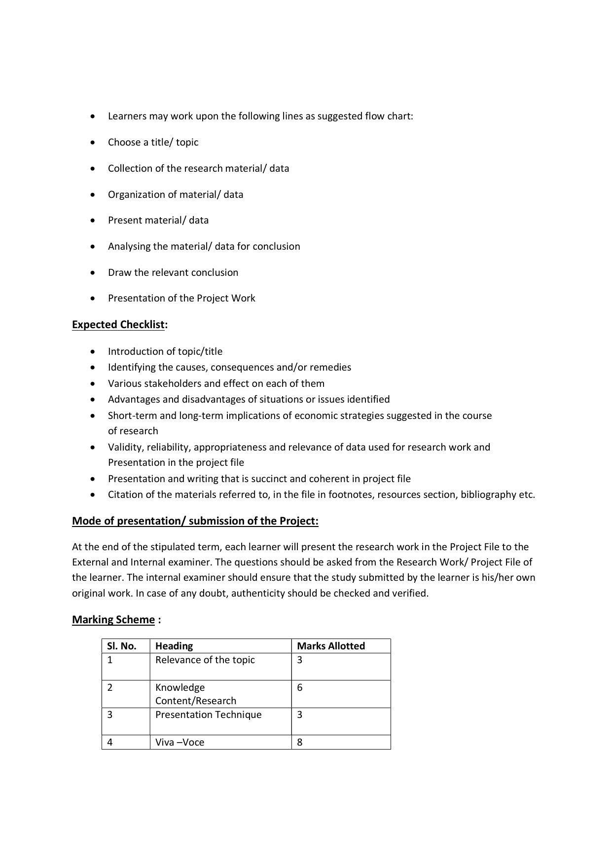 AHSEC 2nd Year Economics Syllabus - Page 7