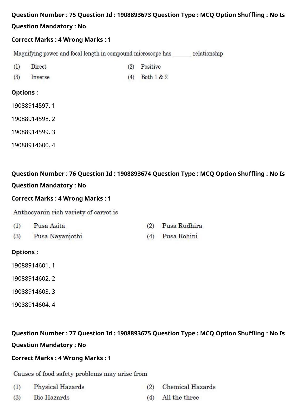 CUET PG 2021 PGQP33 Question Paper - Page 34