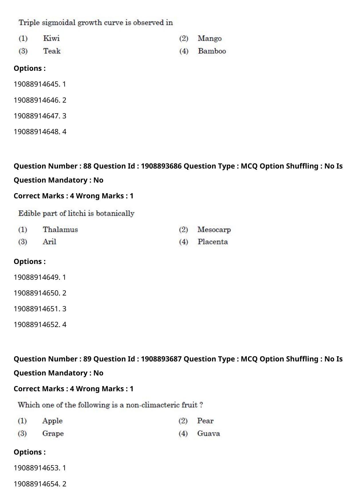 CUET PG 2021 PGQP33 Question Paper - Page 39