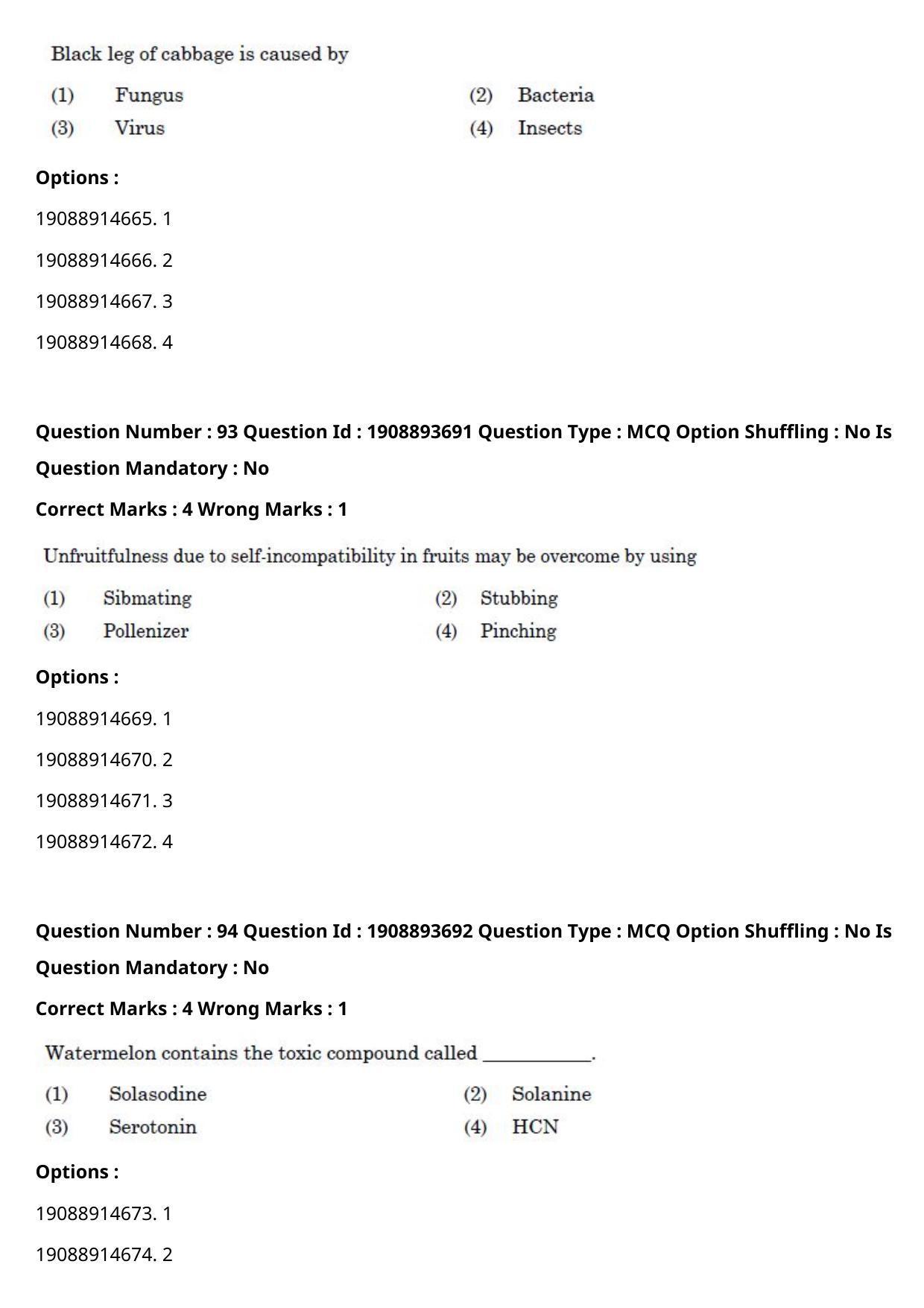 CUET PG 2021 PGQP33 Question Paper - Page 41