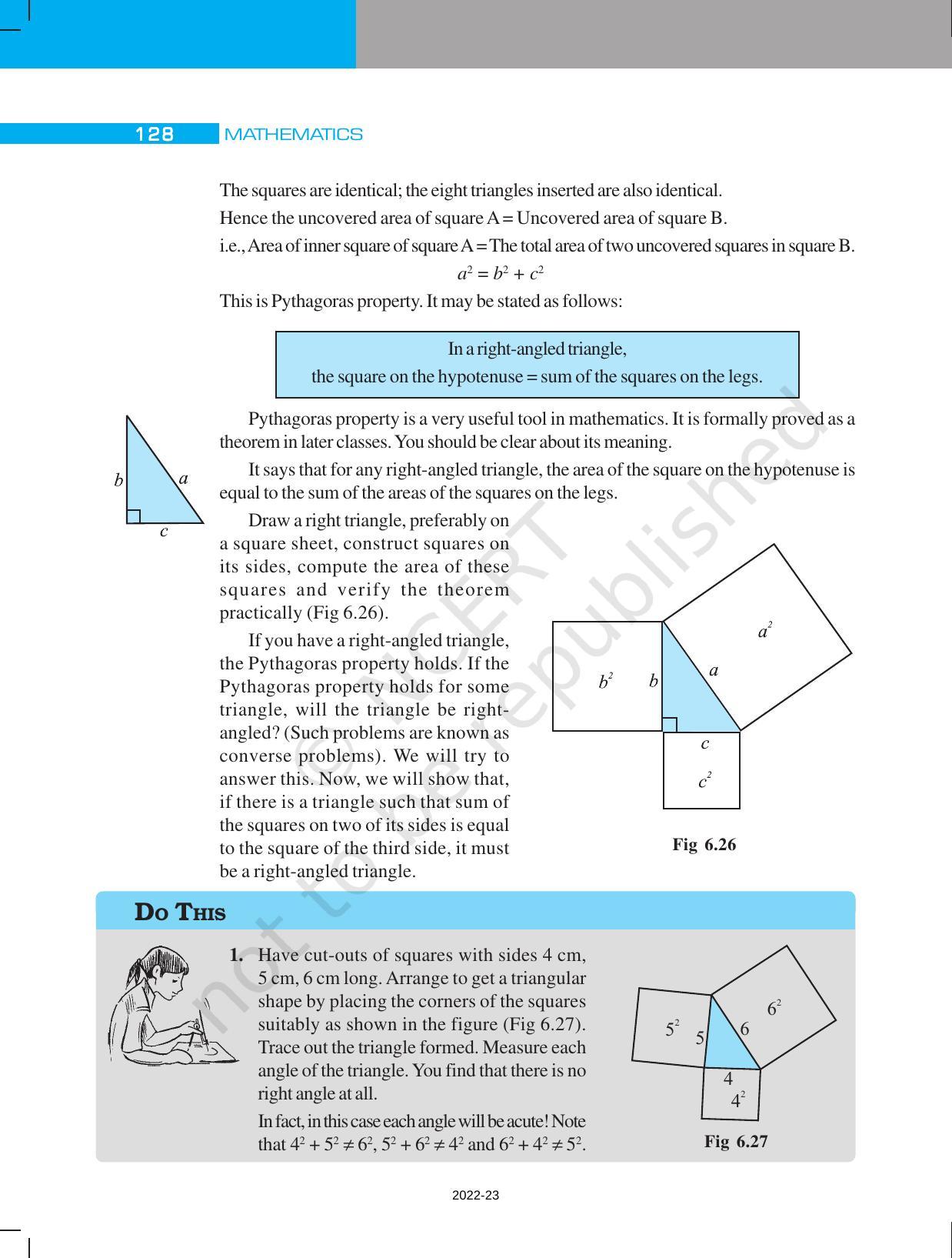 NCERT Book for Class 7 Maths: Chapter 6-The Triangles and Their Properties - Page 16