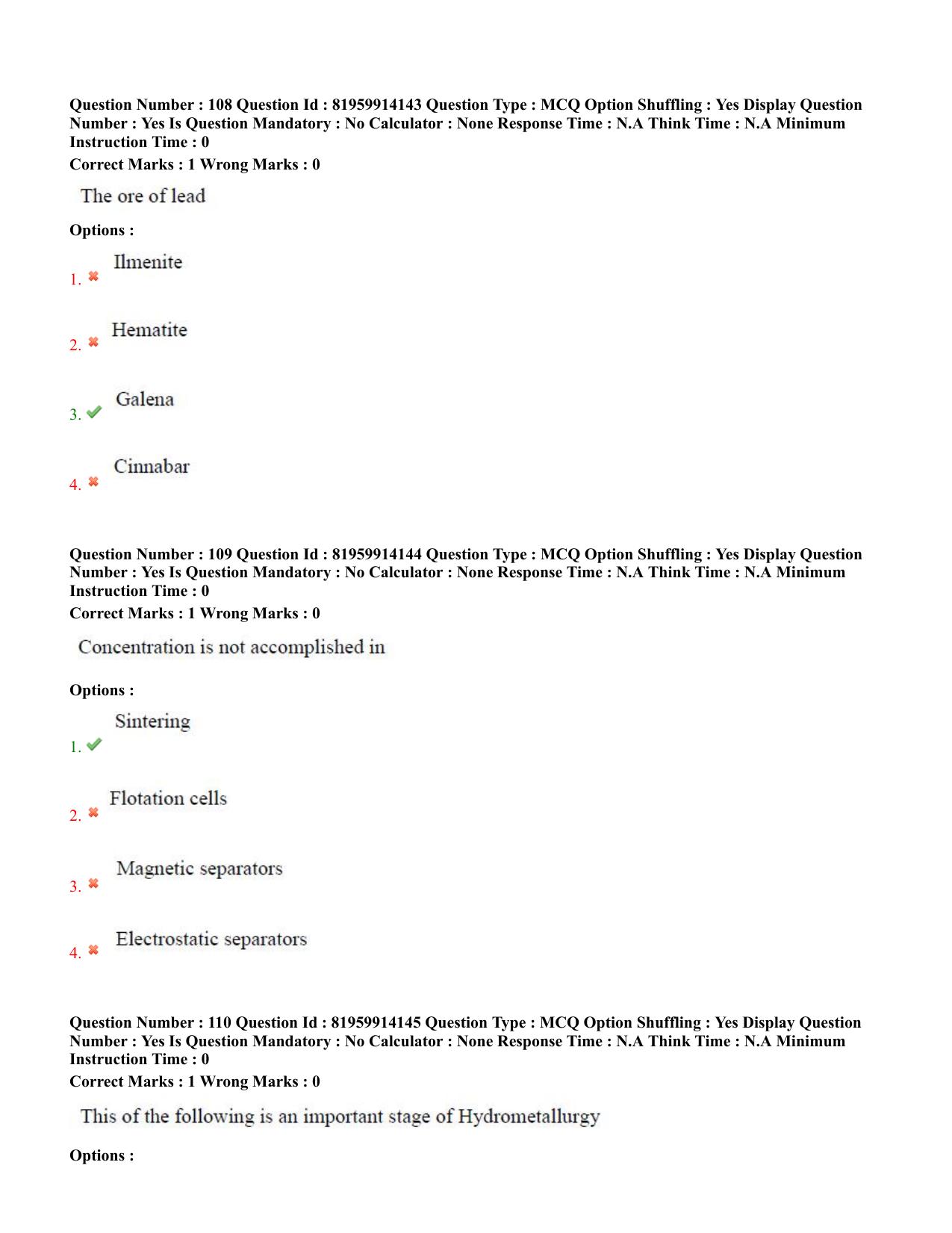 TS ECET 2022 Metallurgy Engineering Question Paper - Page 50