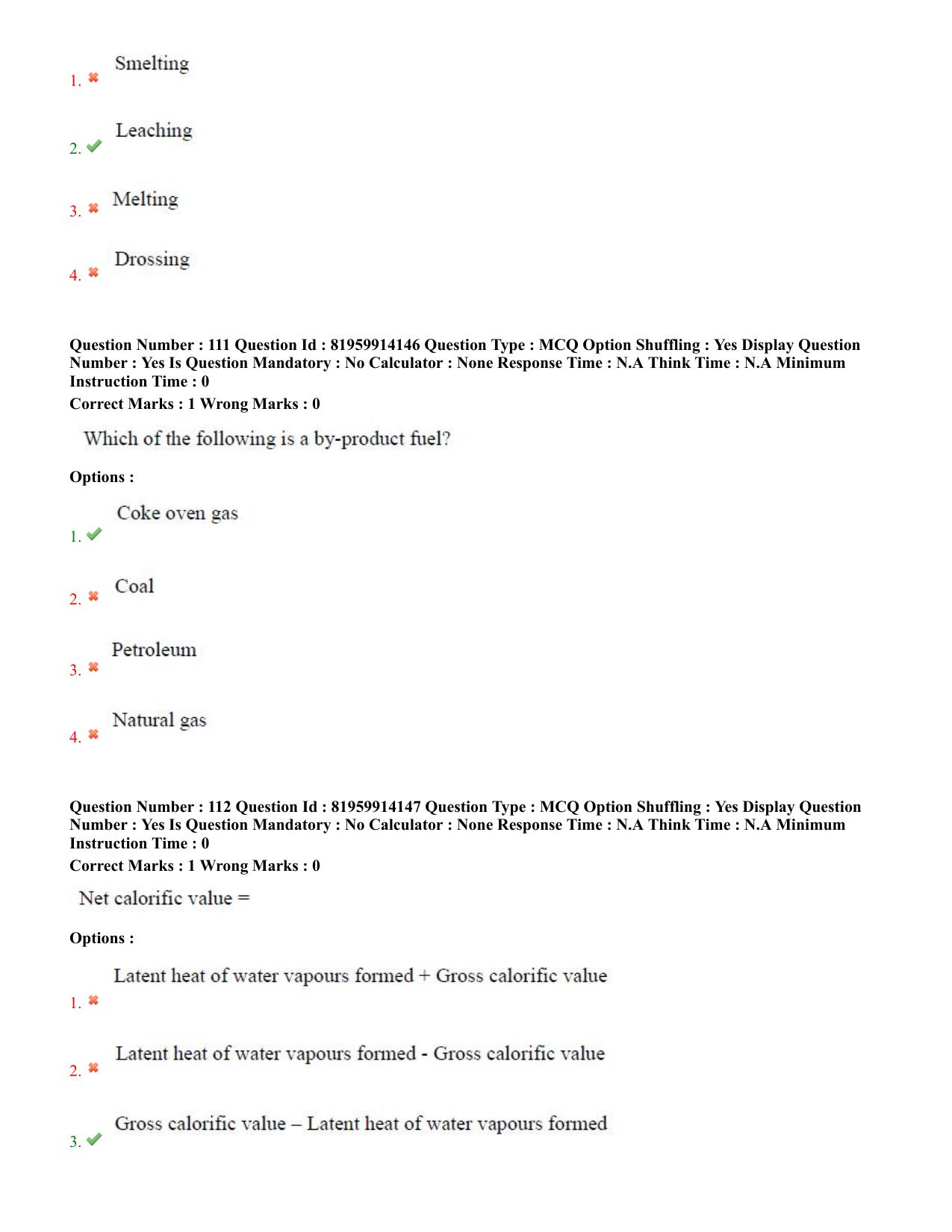 TS ECET 2022 Metallurgy Engineering Question Paper - Page 51