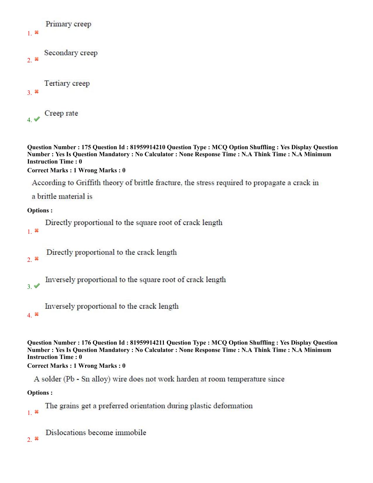 TS ECET 2022 Metallurgy Engineering Question Paper - Page 78